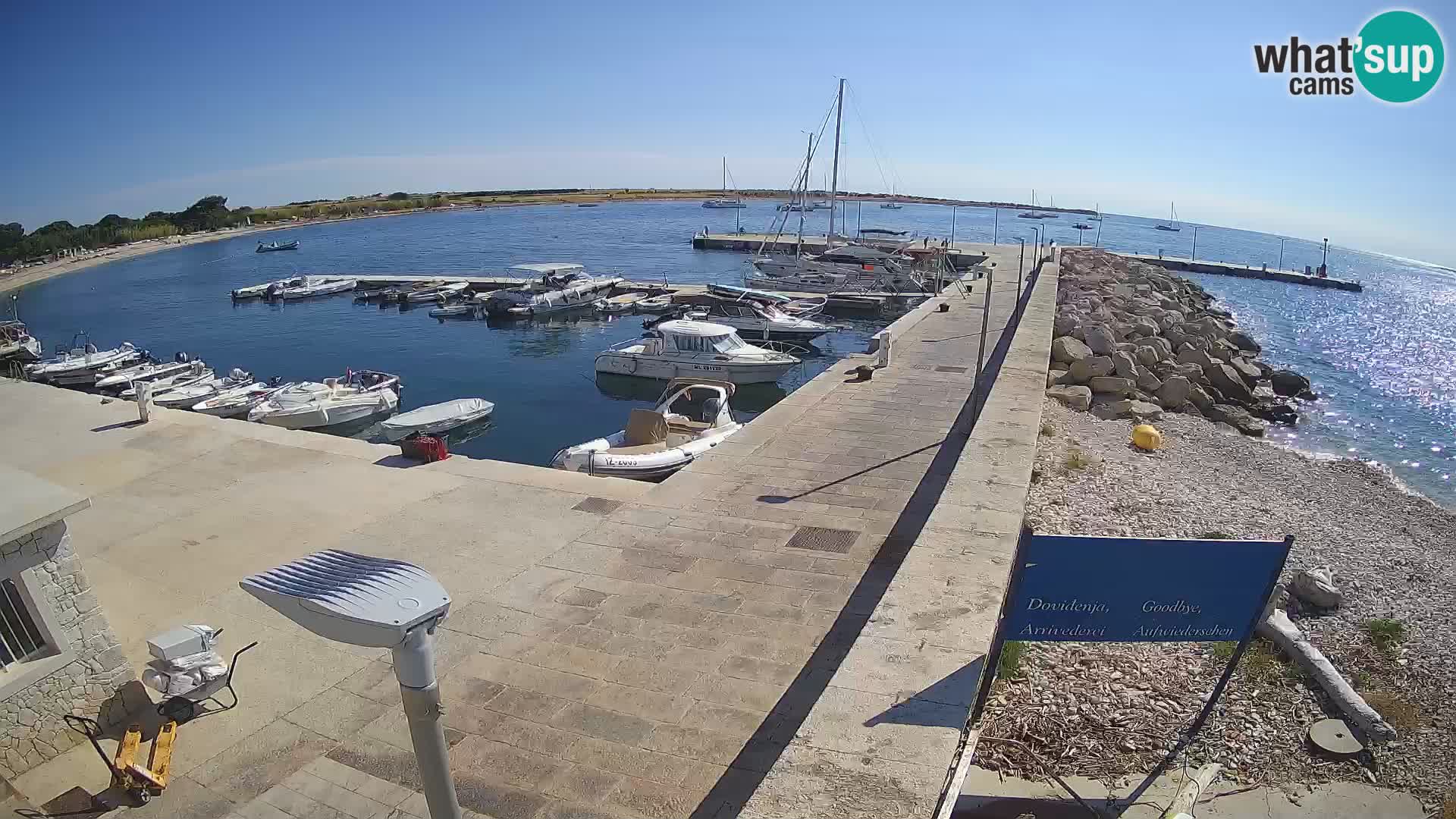 Webcam de l’île d’Unije – Explorez la beauté du joyau caché de la Croatie