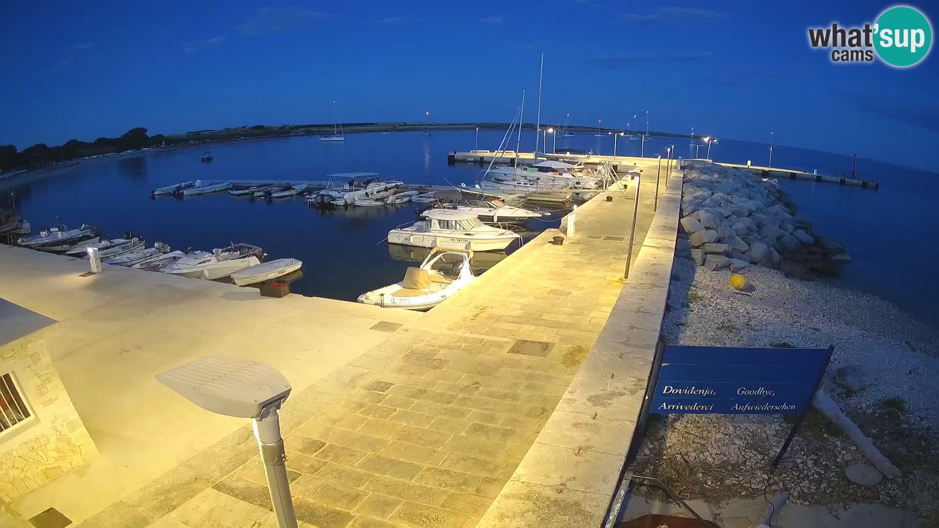 Webcam de l’île d’Unije – Explorez la beauté du joyau caché de la Croatie