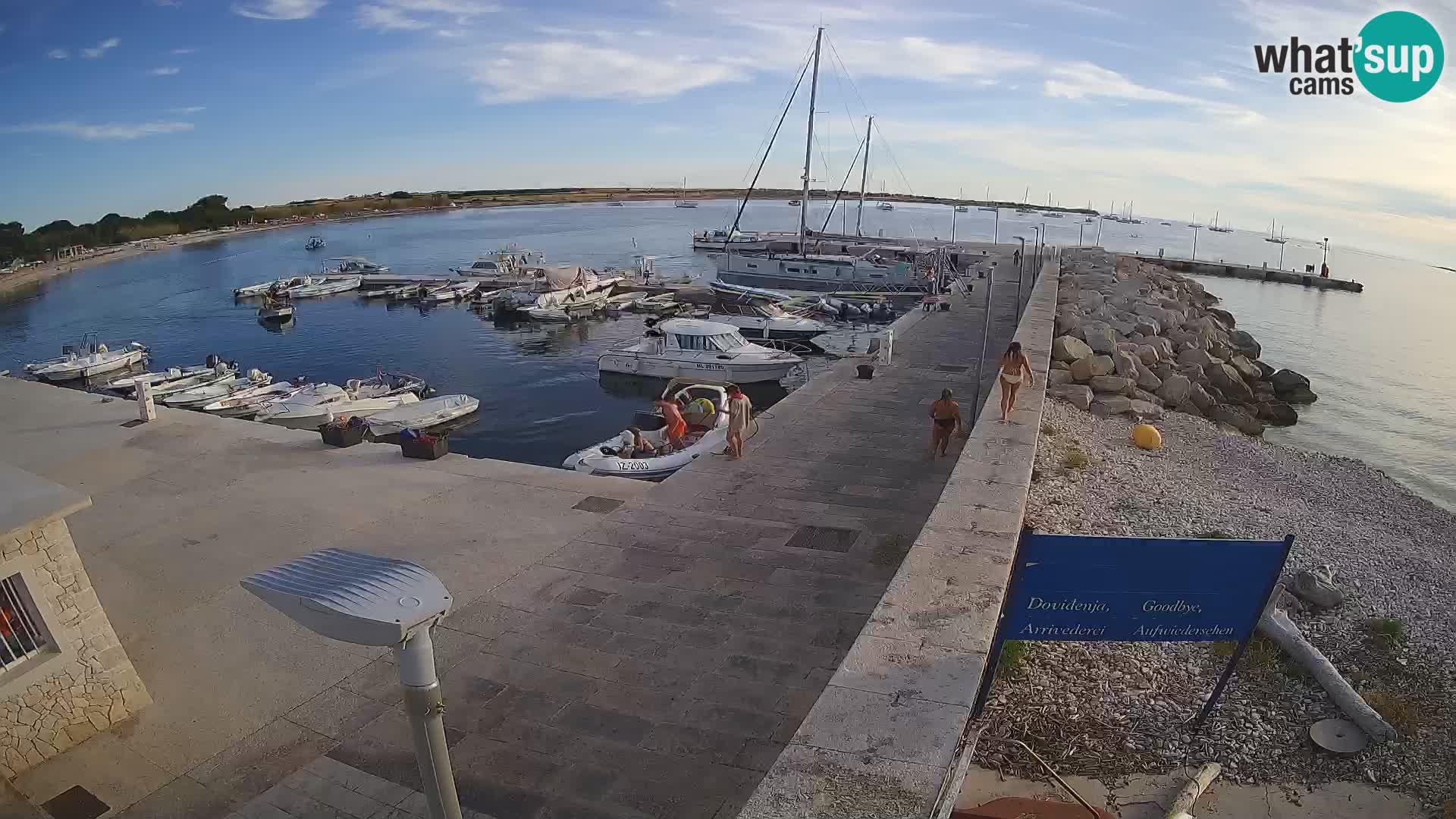 Webcam de l’île d’Unije – Explorez la beauté du joyau caché de la Croatie