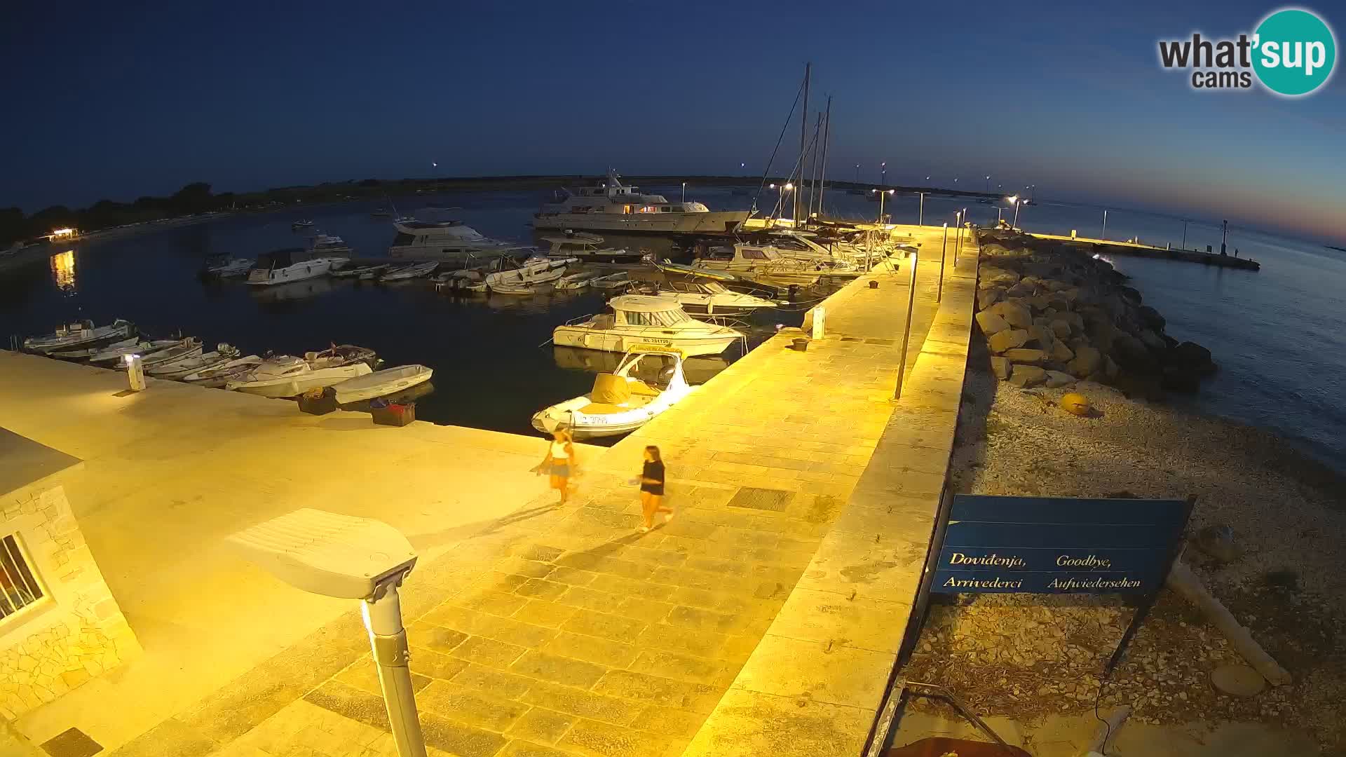 Webcam de l’île d’Unije – Explorez la beauté du joyau caché de la Croatie