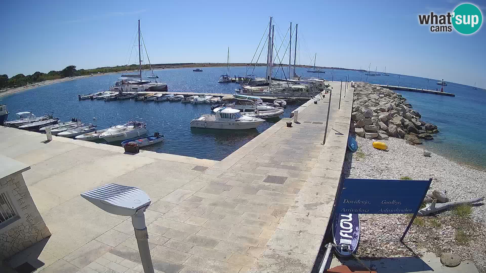 Webcam de l’île d’Unije – Explorez la beauté du joyau caché de la Croatie