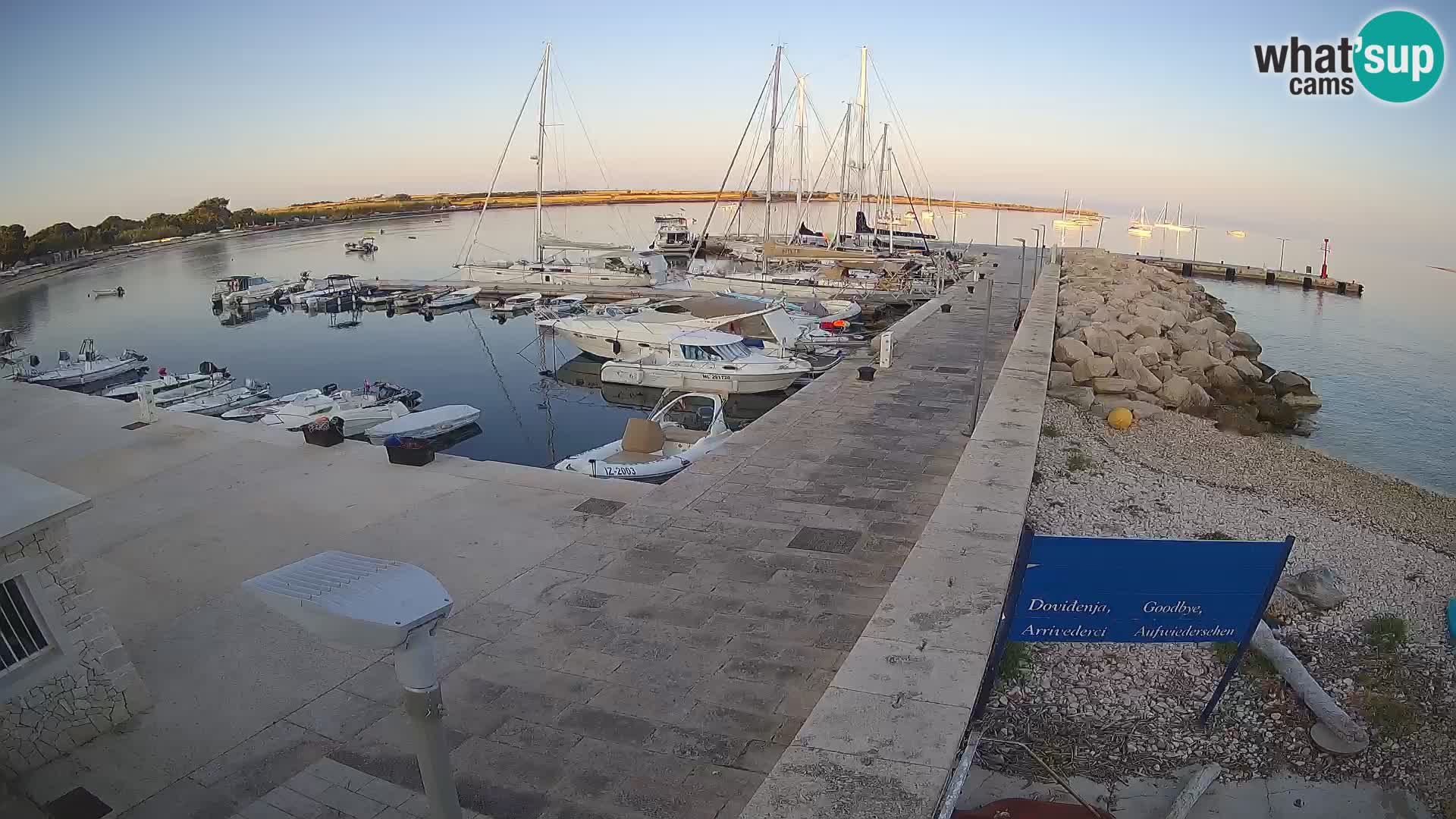 Webcam de l’île d’Unije – Explorez la beauté du joyau caché de la Croatie