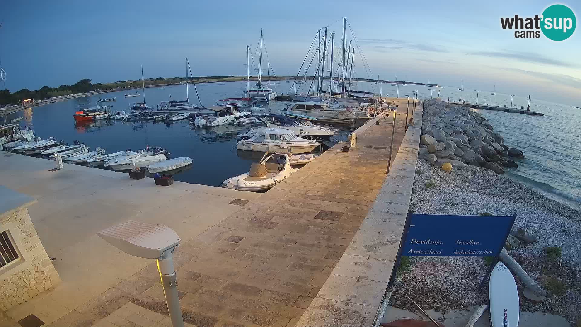 Webcam de l’île d’Unije – Explorez la beauté du joyau caché de la Croatie