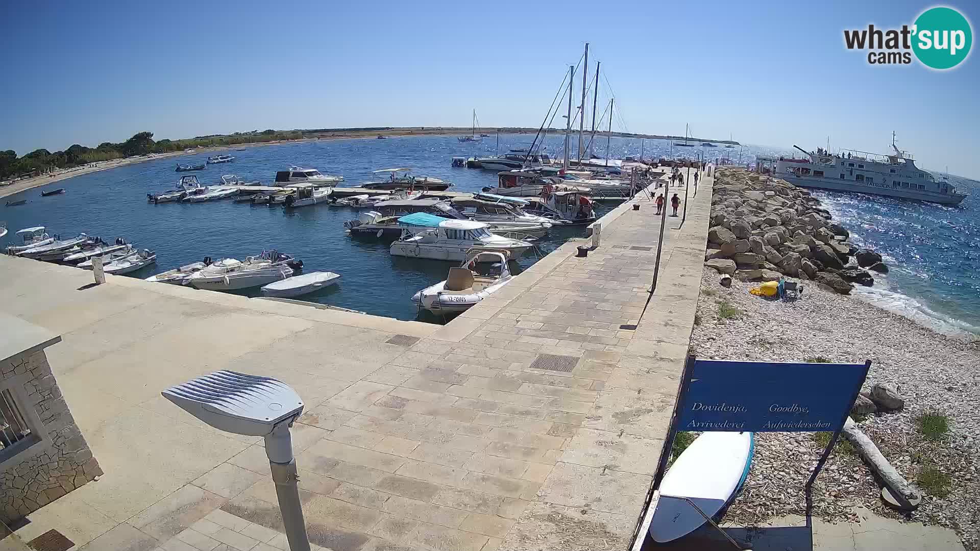 Webcam de l’île d’Unije – Explorez la beauté du joyau caché de la Croatie