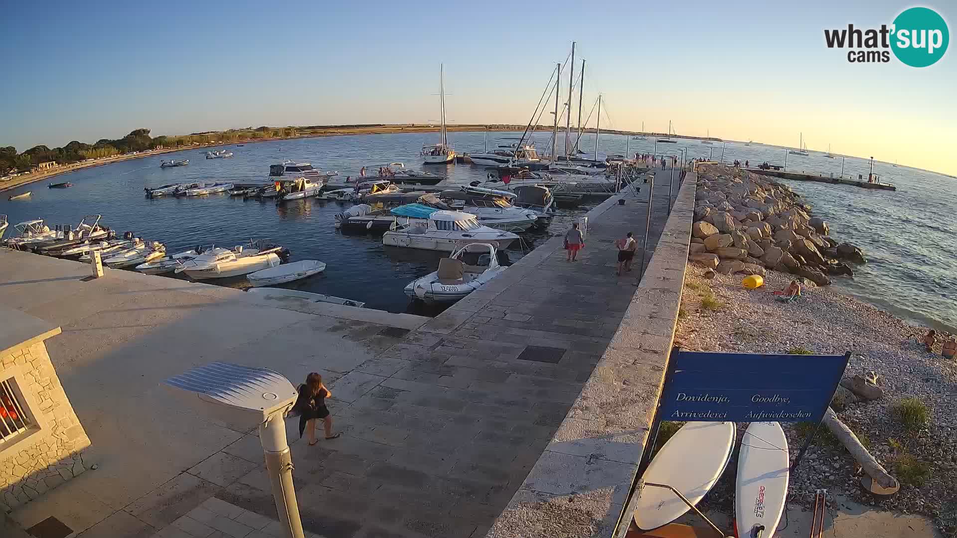 Webcam de l’île d’Unije – Explorez la beauté du joyau caché de la Croatie
