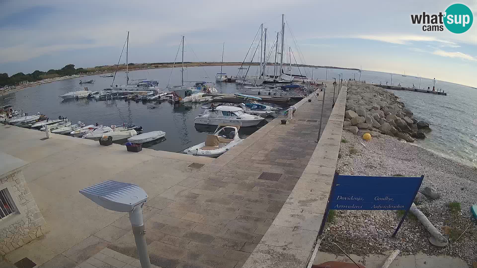 Webcam de l’île d’Unije – Explorez la beauté du joyau caché de la Croatie