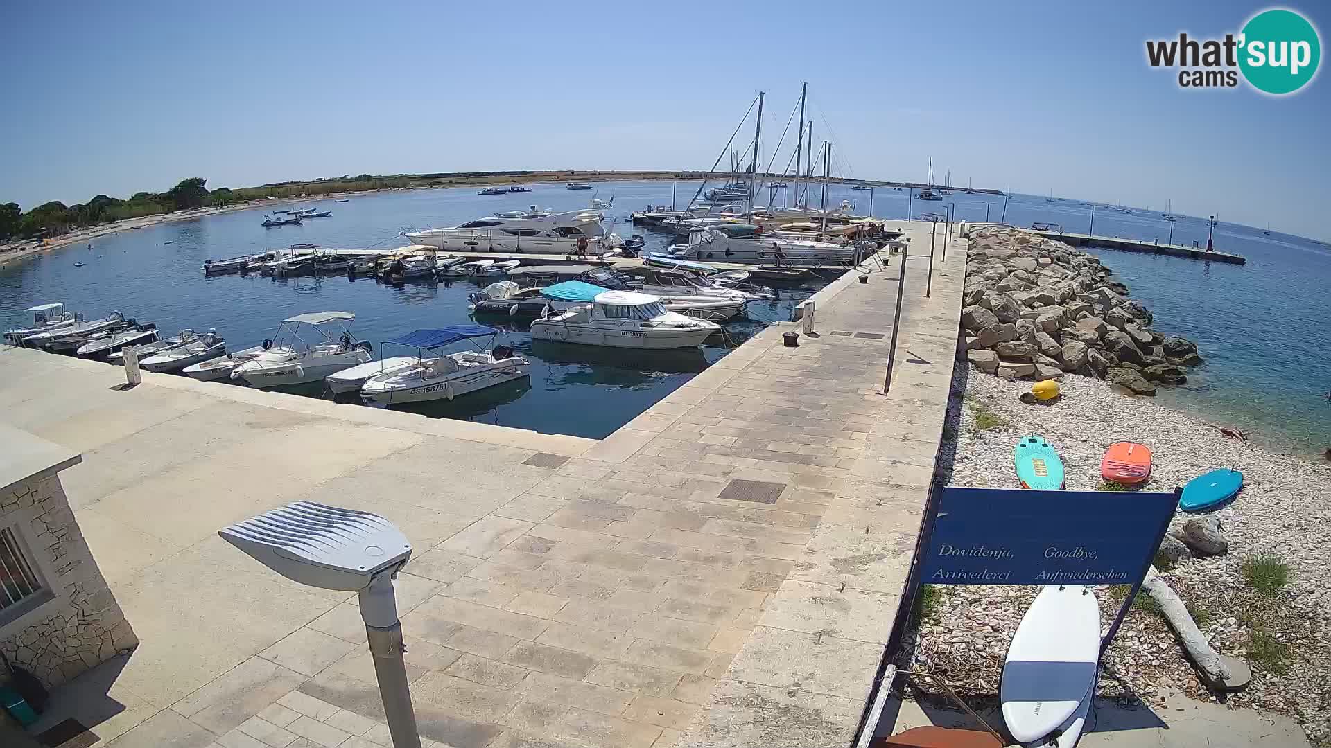 Webcam de l’île d’Unije – Explorez la beauté du joyau caché de la Croatie