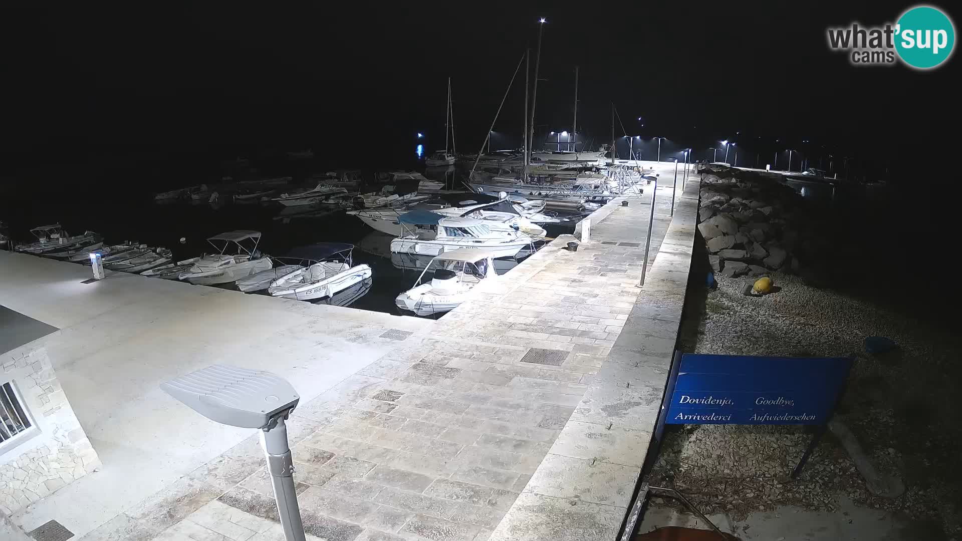 Webcam de l’île d’Unije – Explorez la beauté du joyau caché de la Croatie