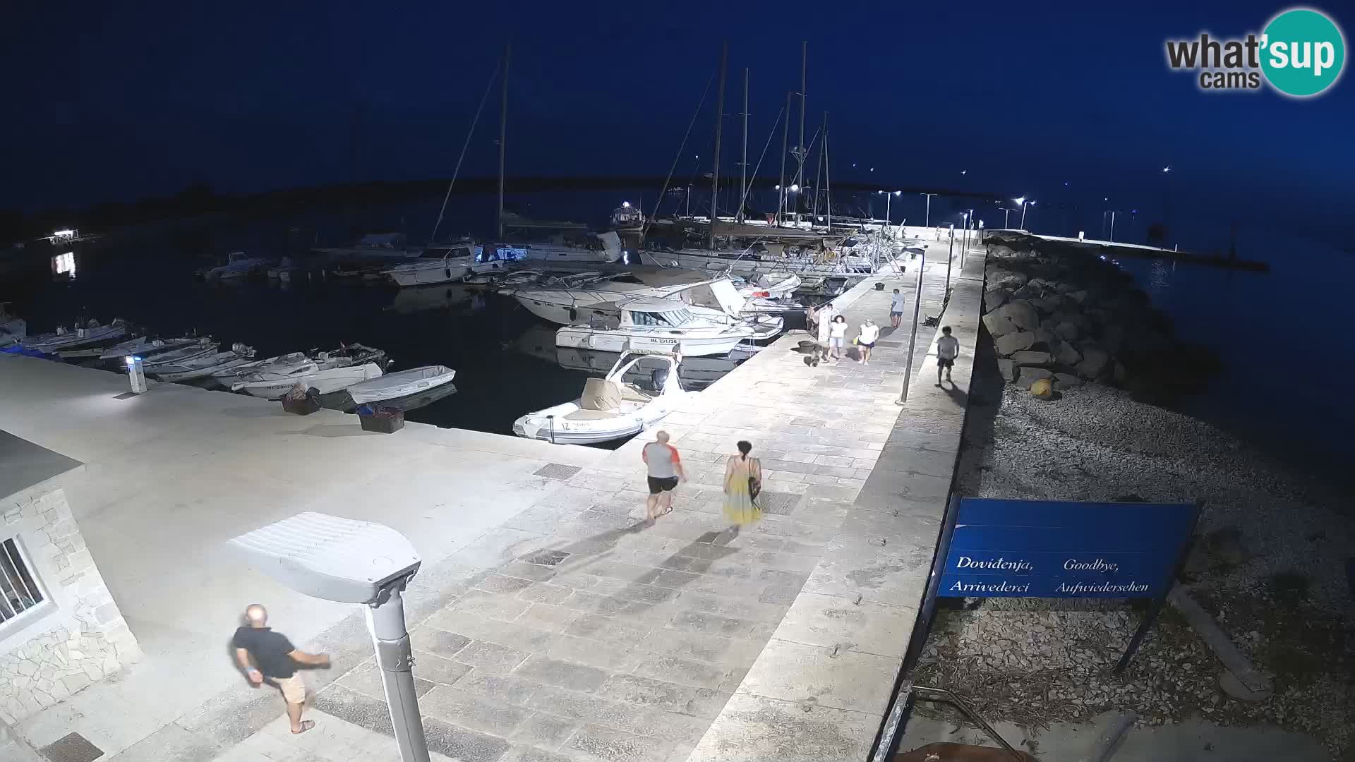 Webcam de l’île d’Unije – Explorez la beauté du joyau caché de la Croatie