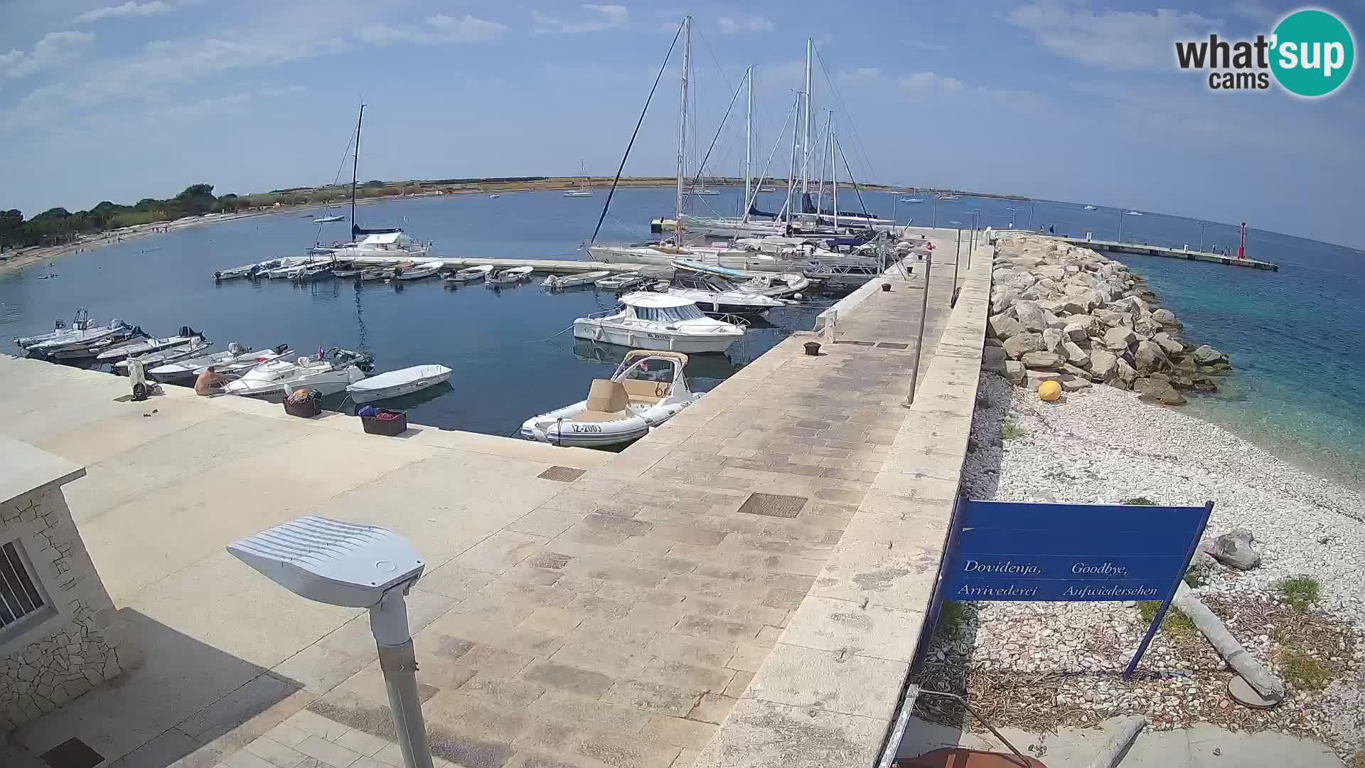 Webcam de l’île d’Unije – Explorez la beauté du joyau caché de la Croatie