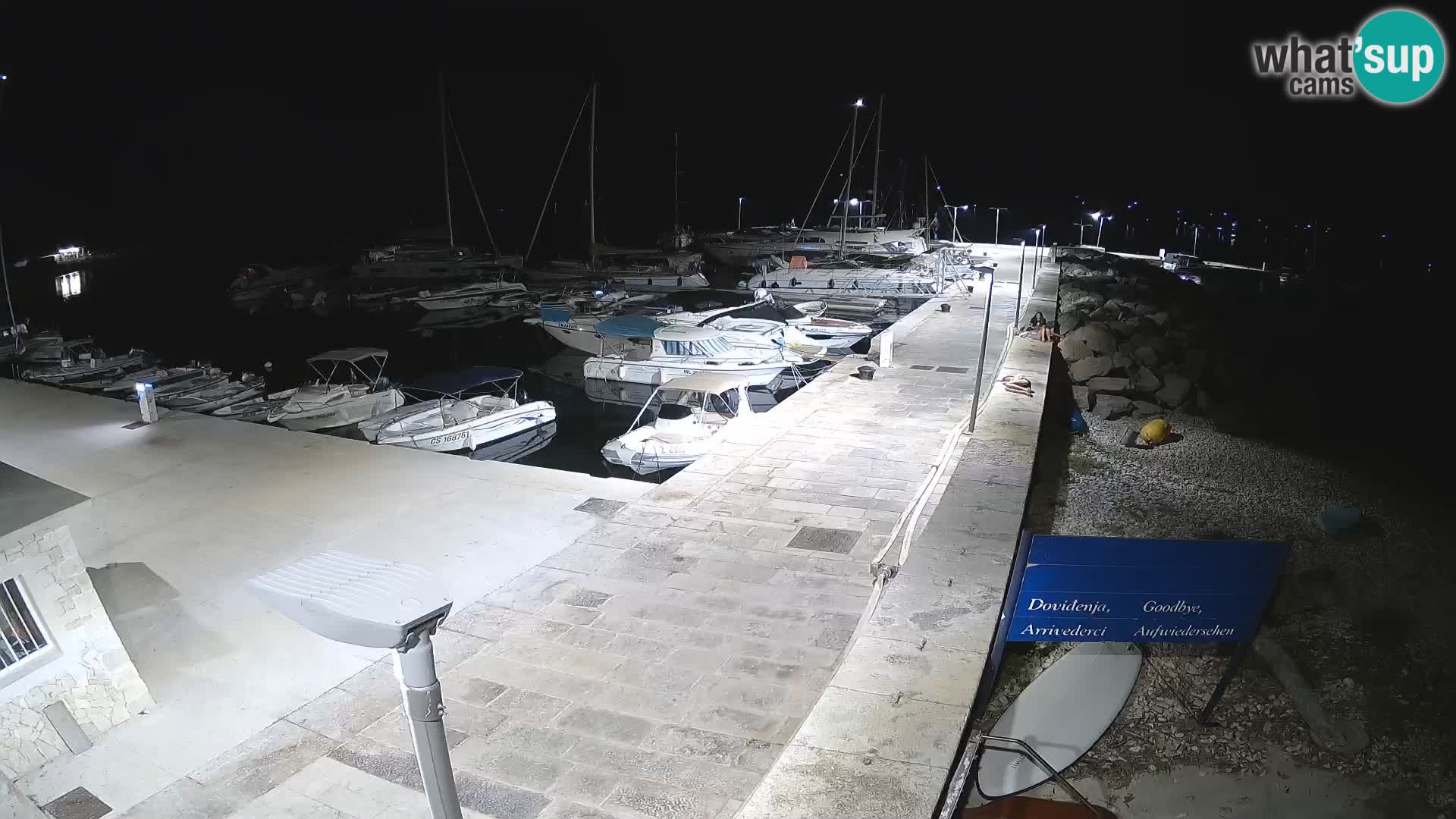 Webcam de l’île d’Unije – Explorez la beauté du joyau caché de la Croatie