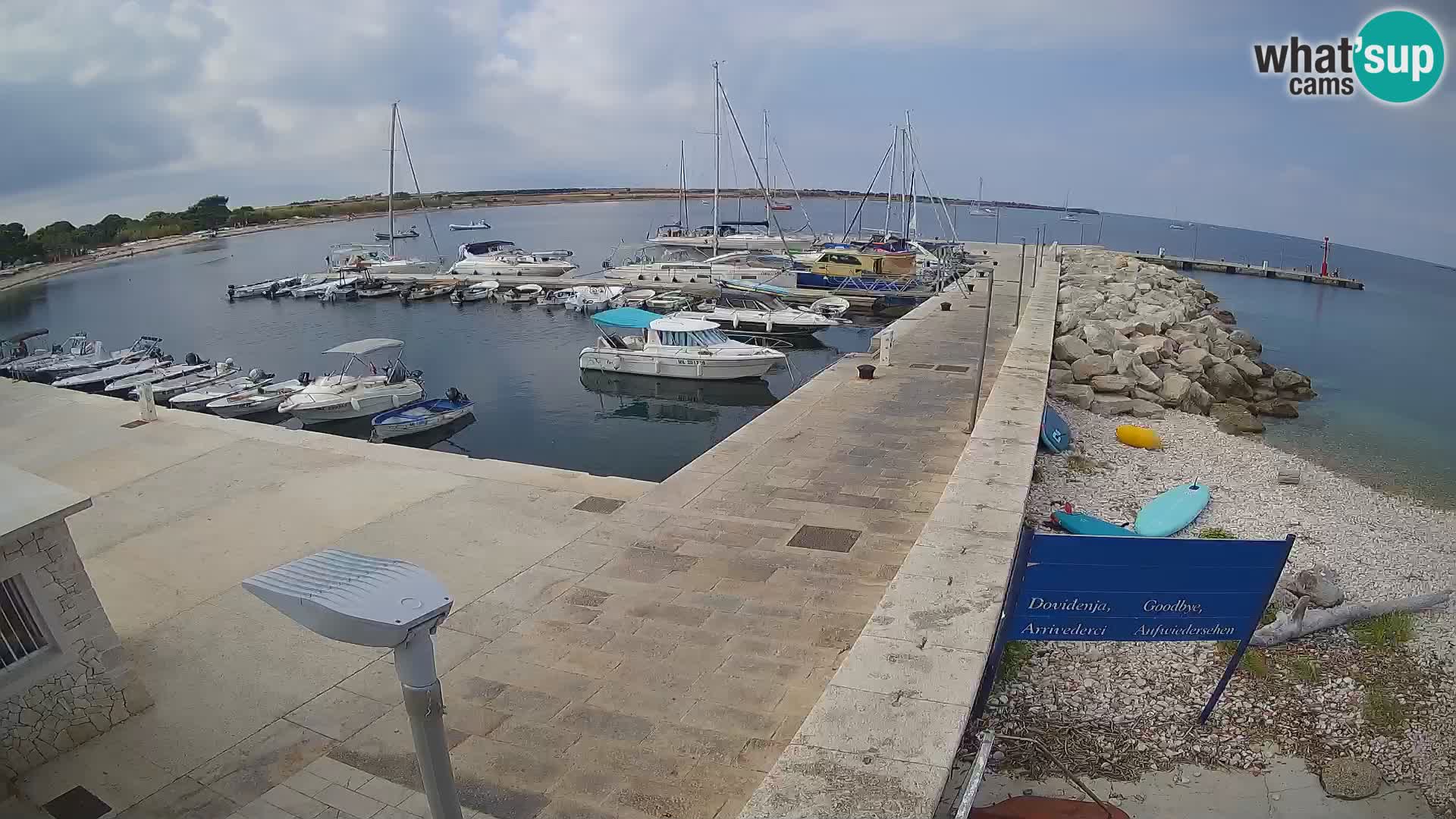 Webcam de l’île d’Unije – Explorez la beauté du joyau caché de la Croatie