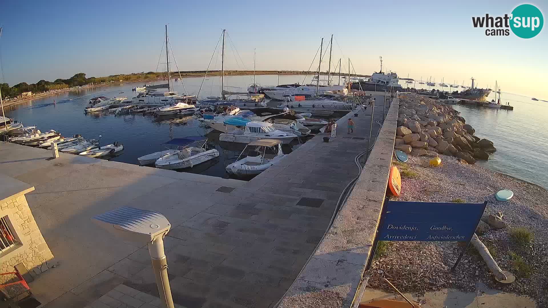Webcam de l’île d’Unije – Explorez la beauté du joyau caché de la Croatie