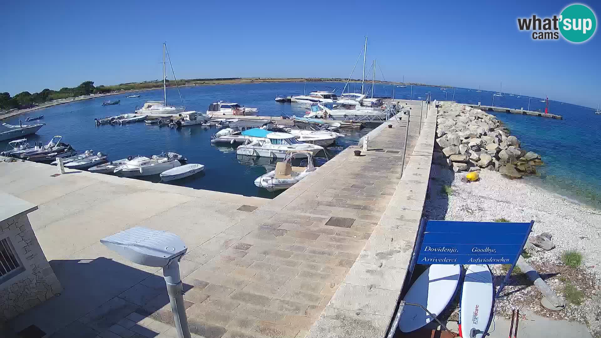 Webcam de l’île d’Unije – Explorez la beauté du joyau caché de la Croatie