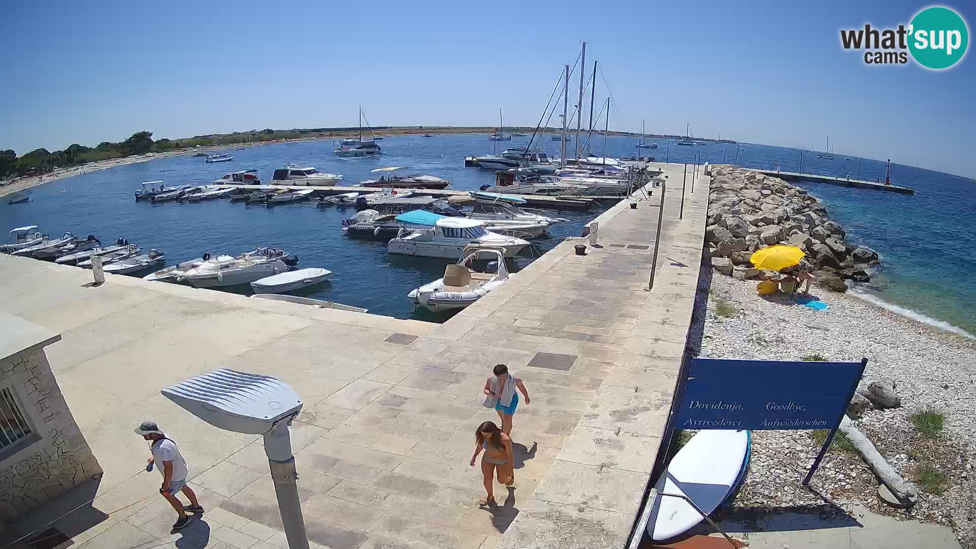 Webcam de l’île d’Unije – Explorez la beauté du joyau caché de la Croatie