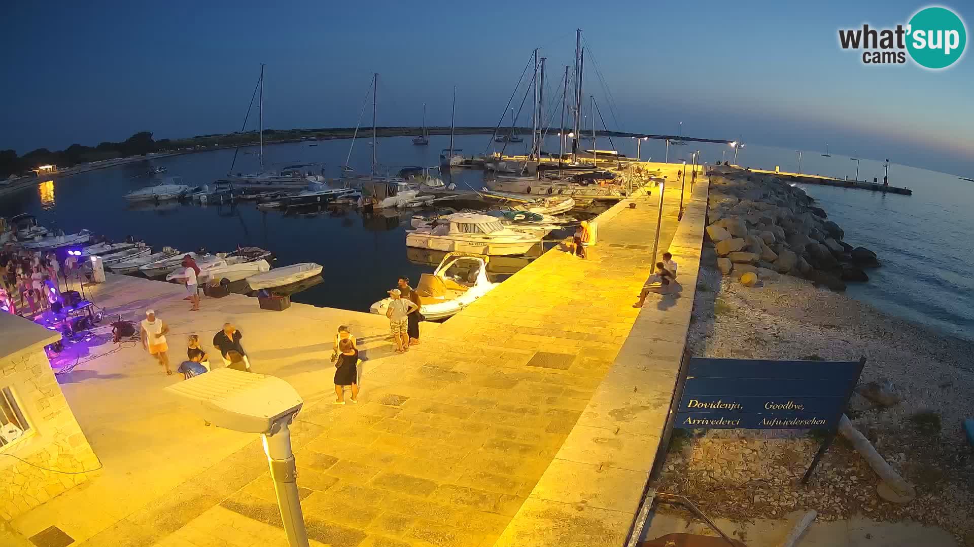 Webcam de l’île d’Unije – Explorez la beauté du joyau caché de la Croatie