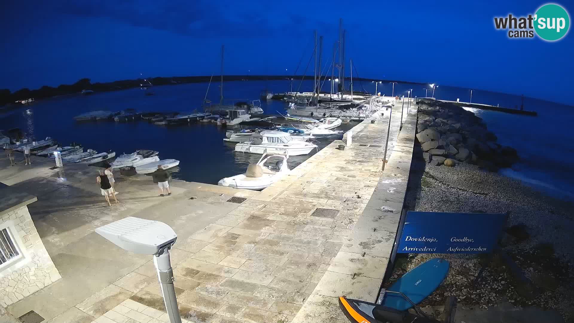 Webcam de l’île d’Unije – Explorez la beauté du joyau caché de la Croatie