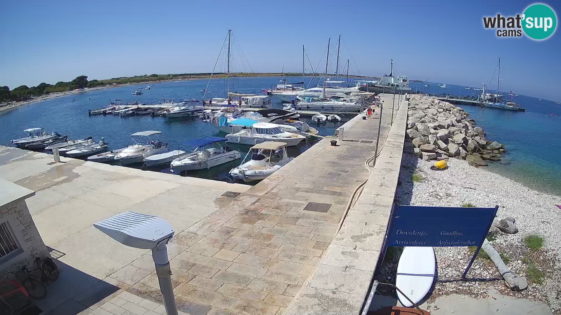 Webcam de l’île d’Unije – Explorez la beauté du joyau caché de la Croatie