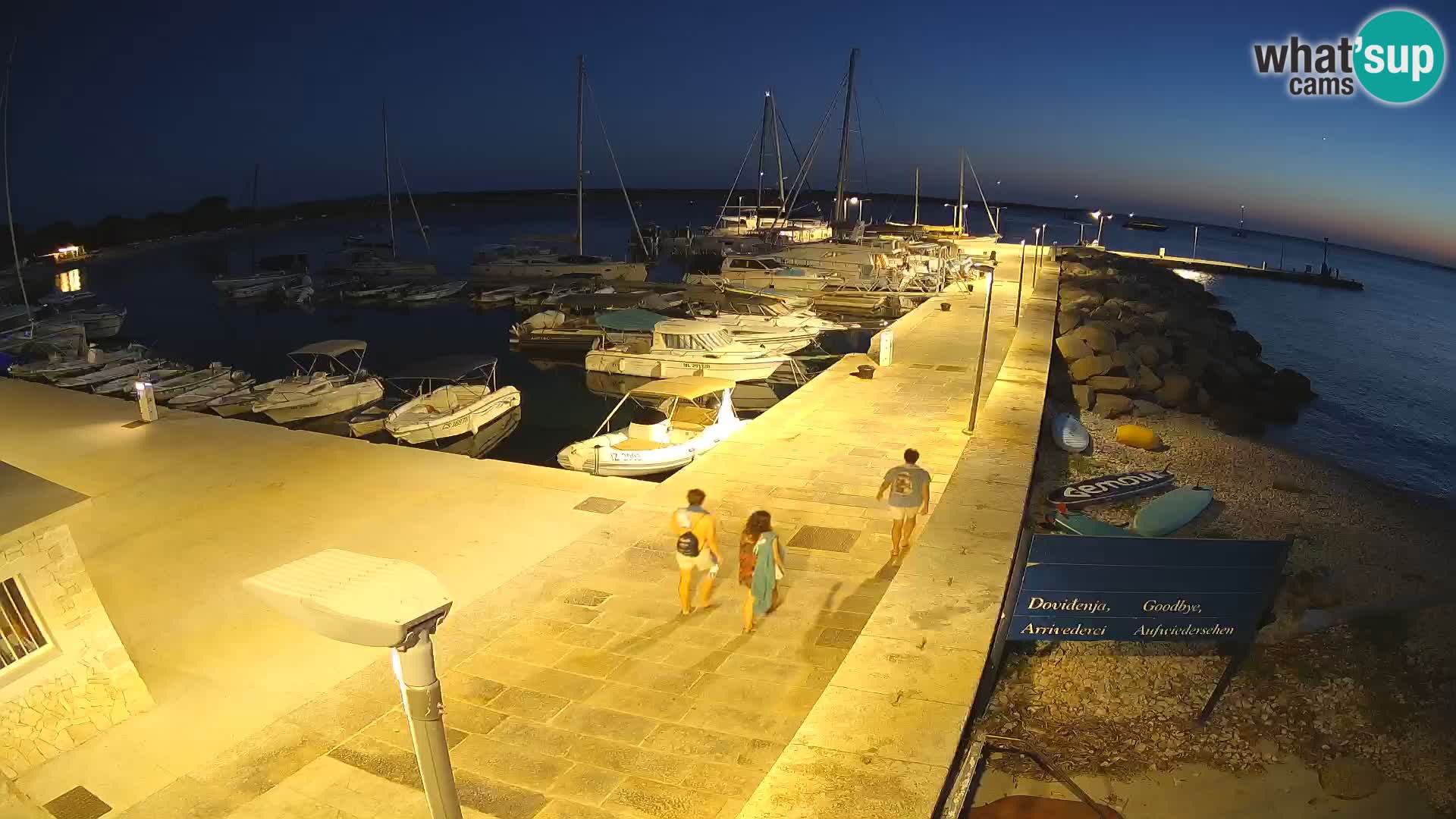 Webcam de l’île d’Unije – Explorez la beauté du joyau caché de la Croatie