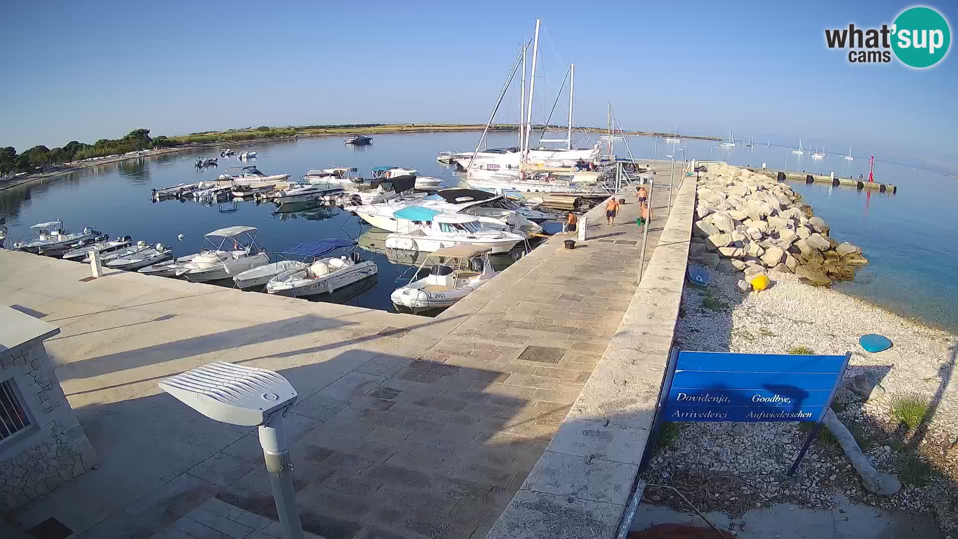 Webcam de l’île d’Unije – Explorez la beauté du joyau caché de la Croatie
