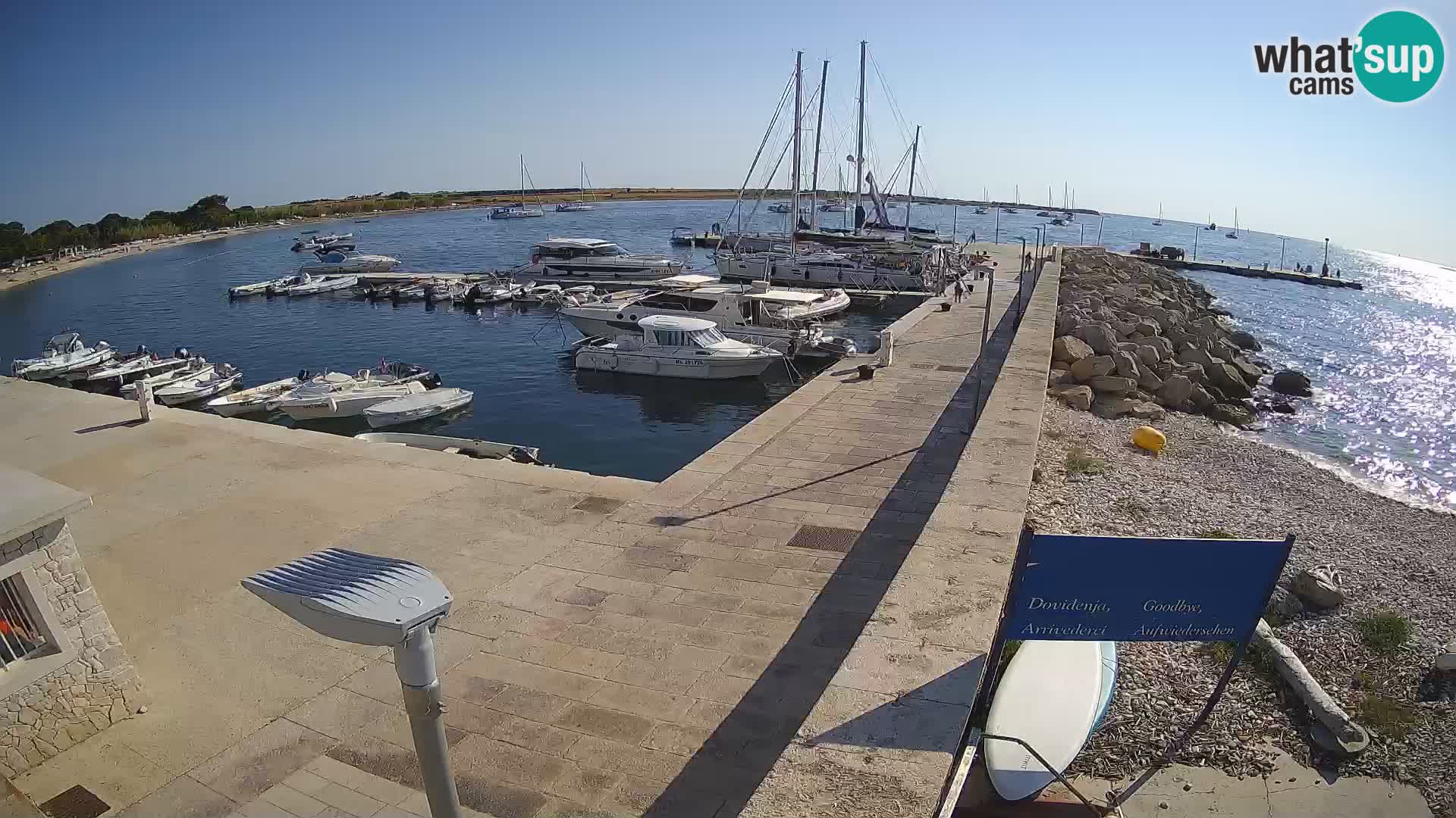 Webcam de l’île d’Unije – Explorez la beauté du joyau caché de la Croatie