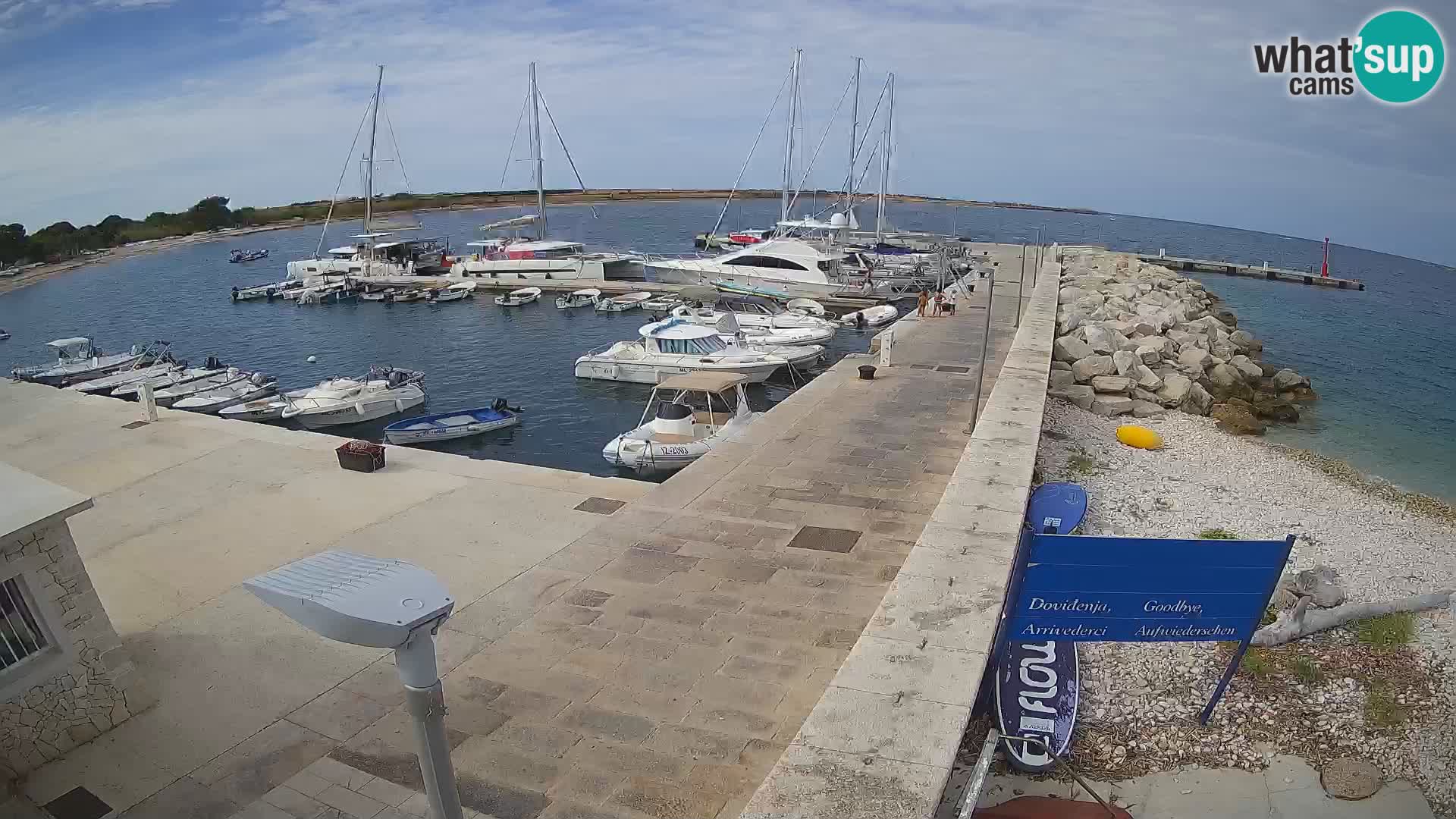 Webcam de l’île d’Unije – Explorez la beauté du joyau caché de la Croatie
