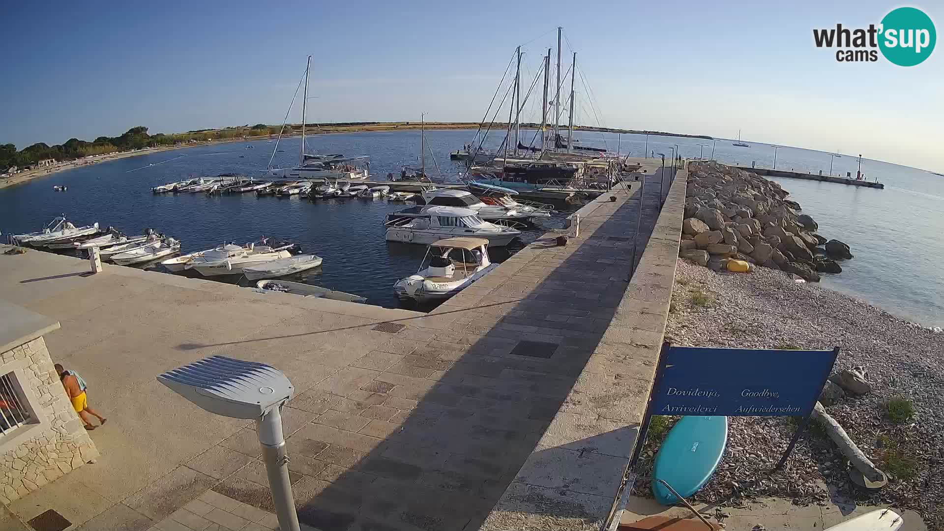 Webcam de l’île d’Unije – Explorez la beauté du joyau caché de la Croatie