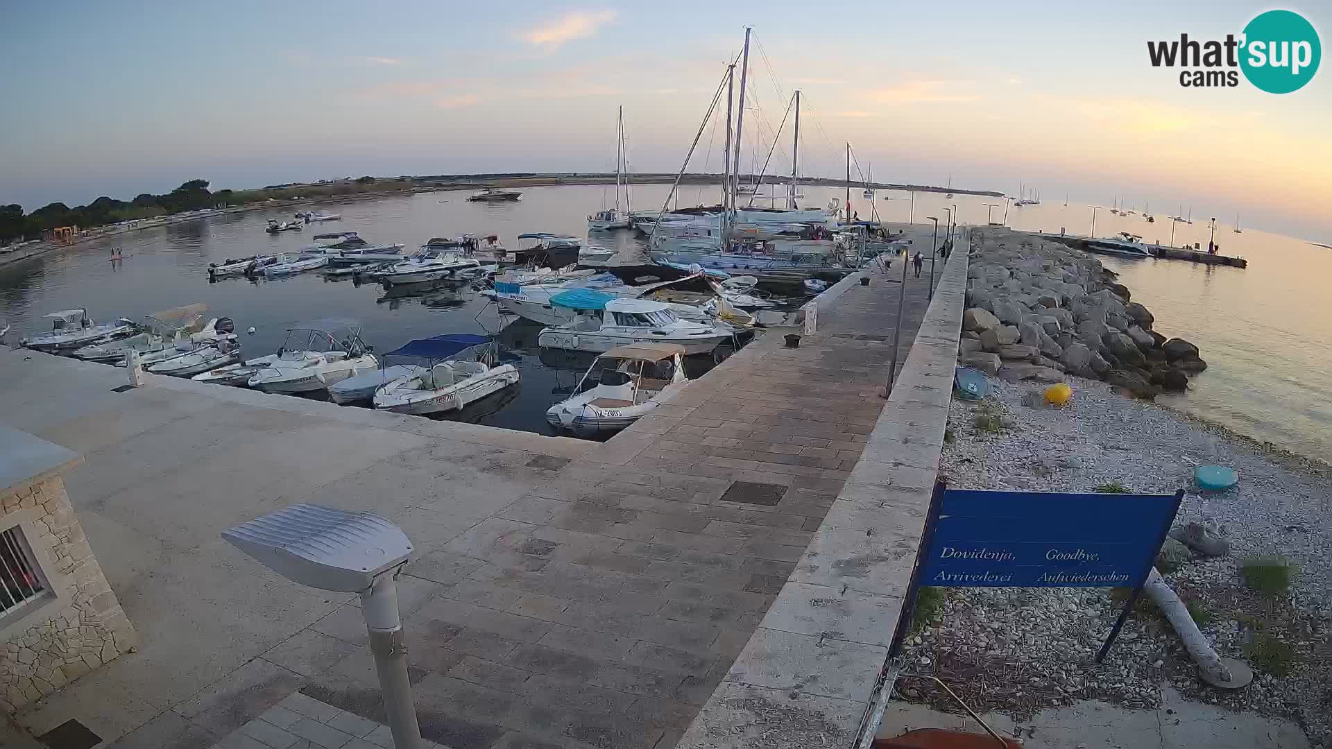 Webcam de l’île d’Unije – Explorez la beauté du joyau caché de la Croatie