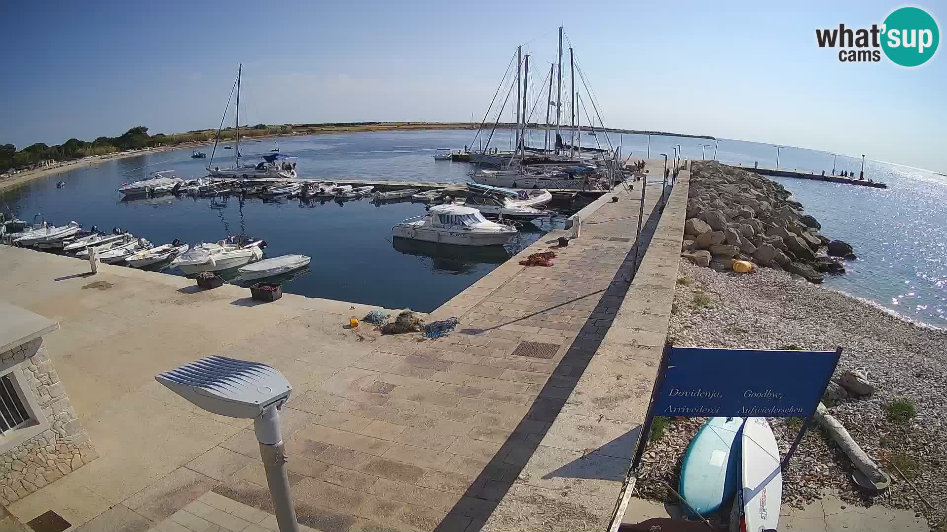 Webcam de l’île d’Unije – Explorez la beauté du joyau caché de la Croatie