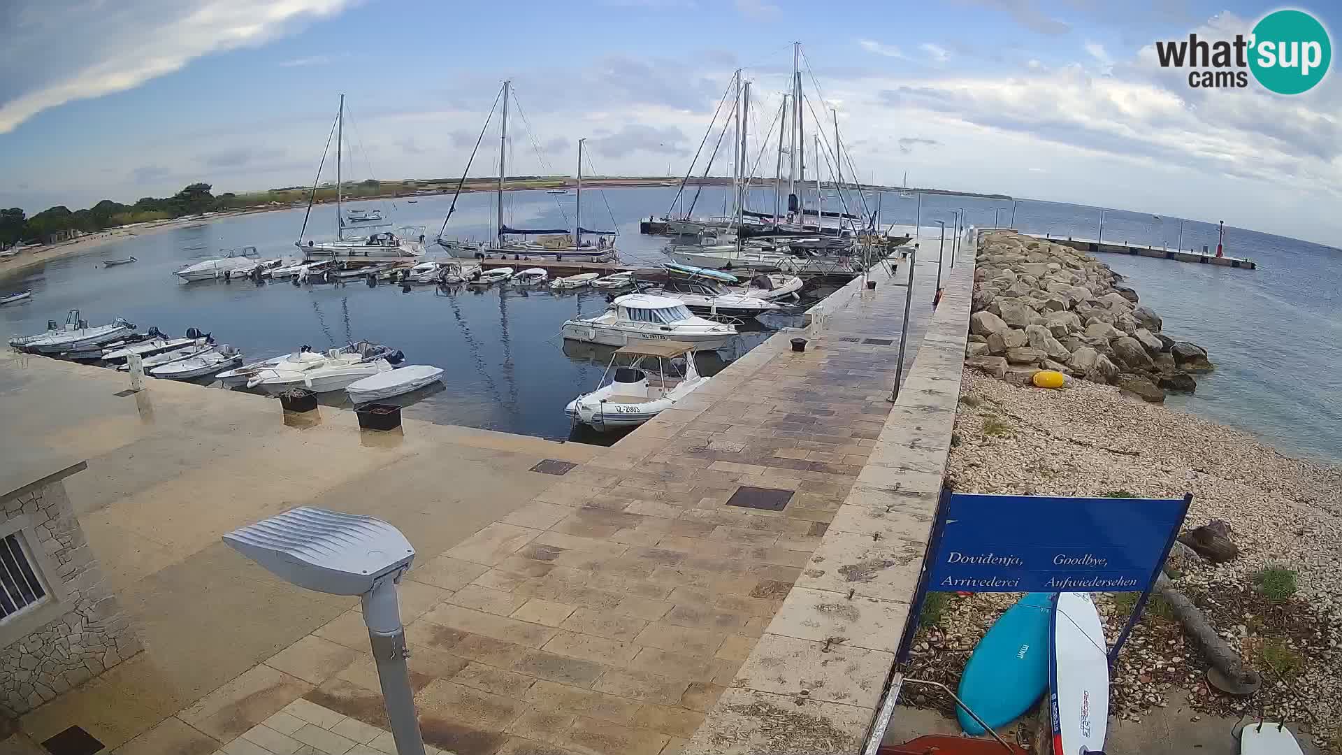 Webcam de l’île d’Unije – Explorez la beauté du joyau caché de la Croatie