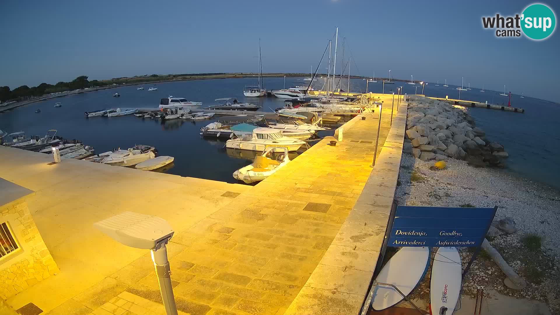 Webcam de l’île d’Unije – Explorez la beauté du joyau caché de la Croatie