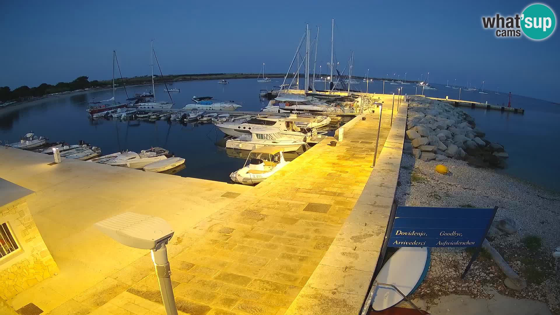 Webcam de l’île d’Unije – Explorez la beauté du joyau caché de la Croatie