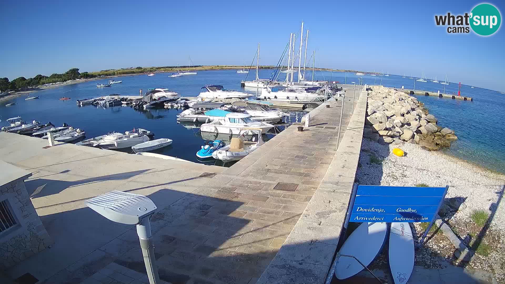Webcam de l’île d’Unije – Explorez la beauté du joyau caché de la Croatie