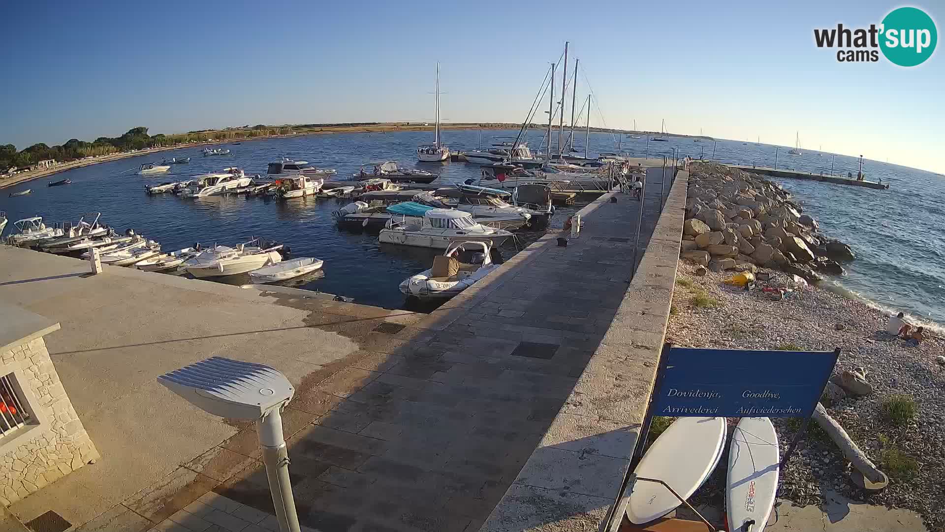 Webcam de l’île d’Unije – Explorez la beauté du joyau caché de la Croatie