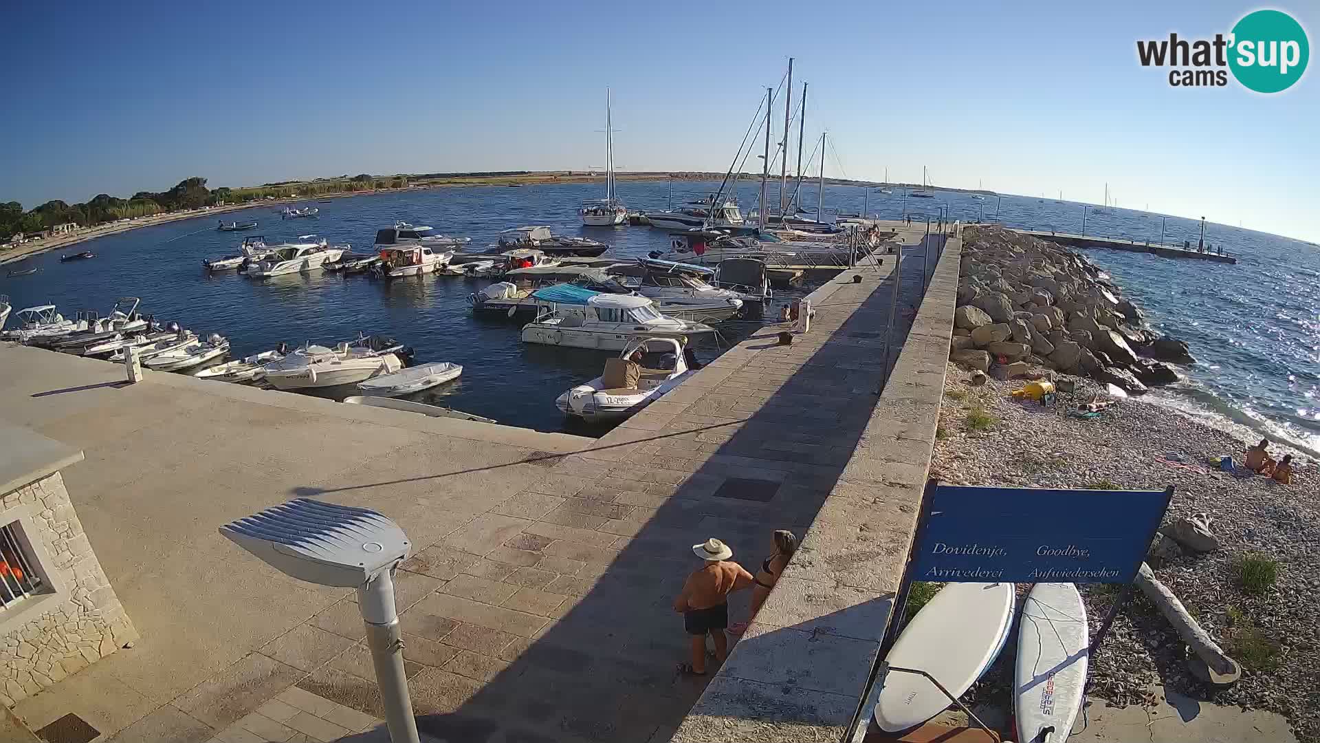 Webcam de l’île d’Unije – Explorez la beauté du joyau caché de la Croatie