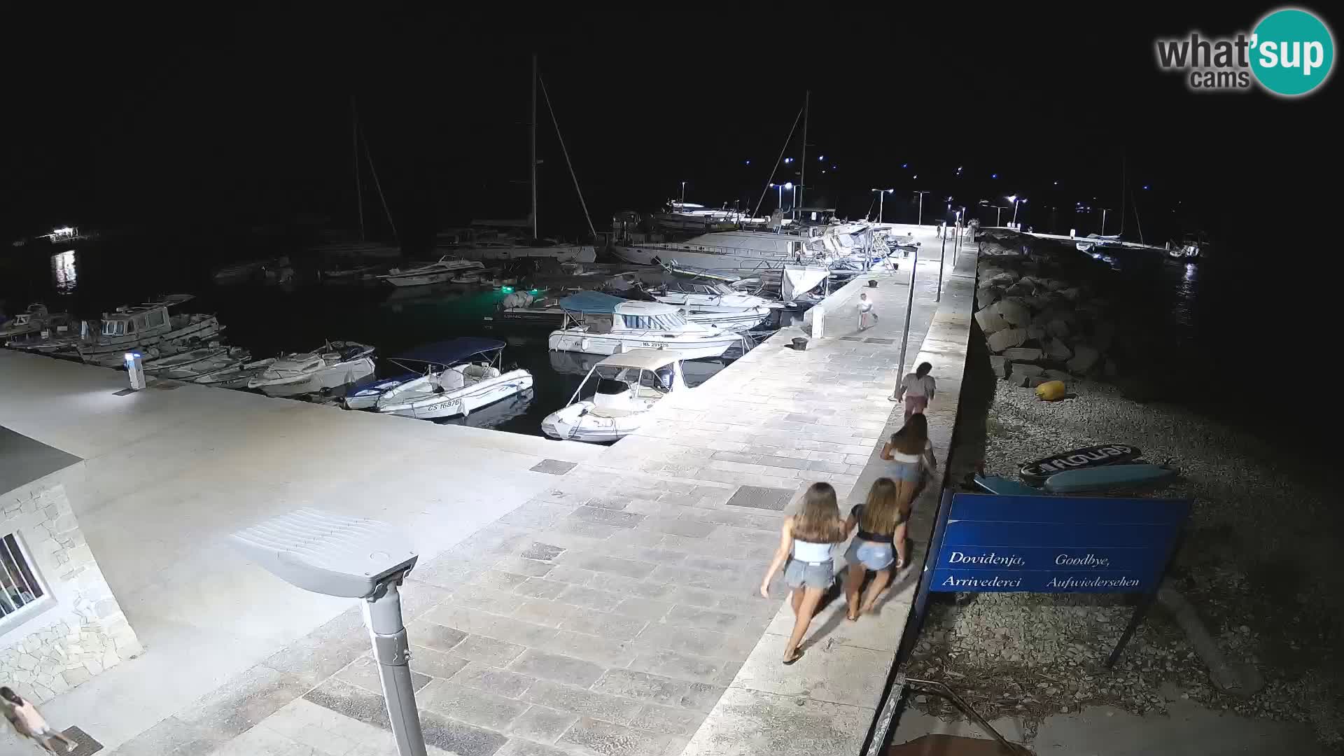 Webcam de l’île d’Unije – Explorez la beauté du joyau caché de la Croatie