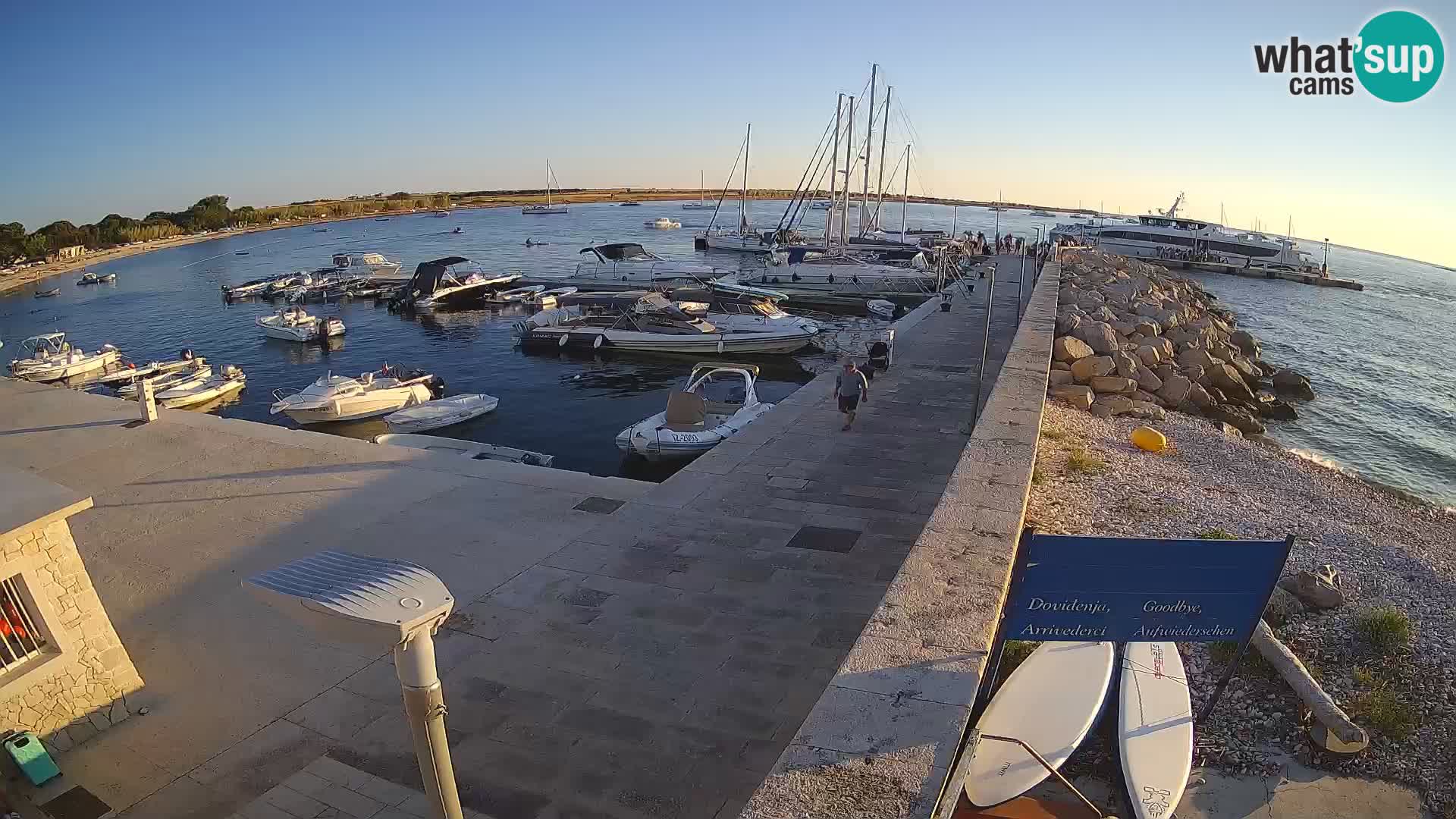 Webcam de l’île d’Unije – Explorez la beauté du joyau caché de la Croatie