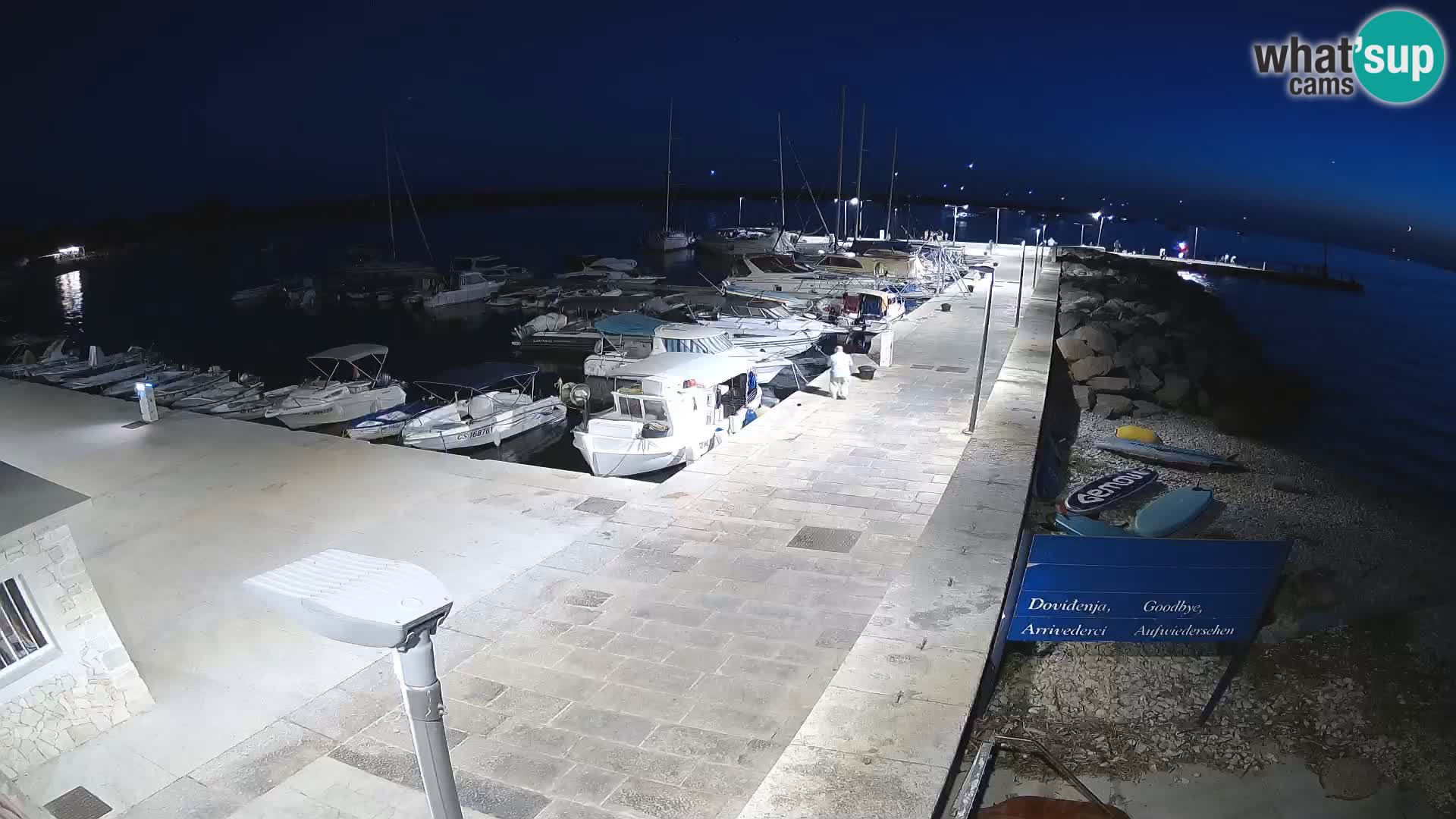 Webcam de l’île d’Unije – Explorez la beauté du joyau caché de la Croatie