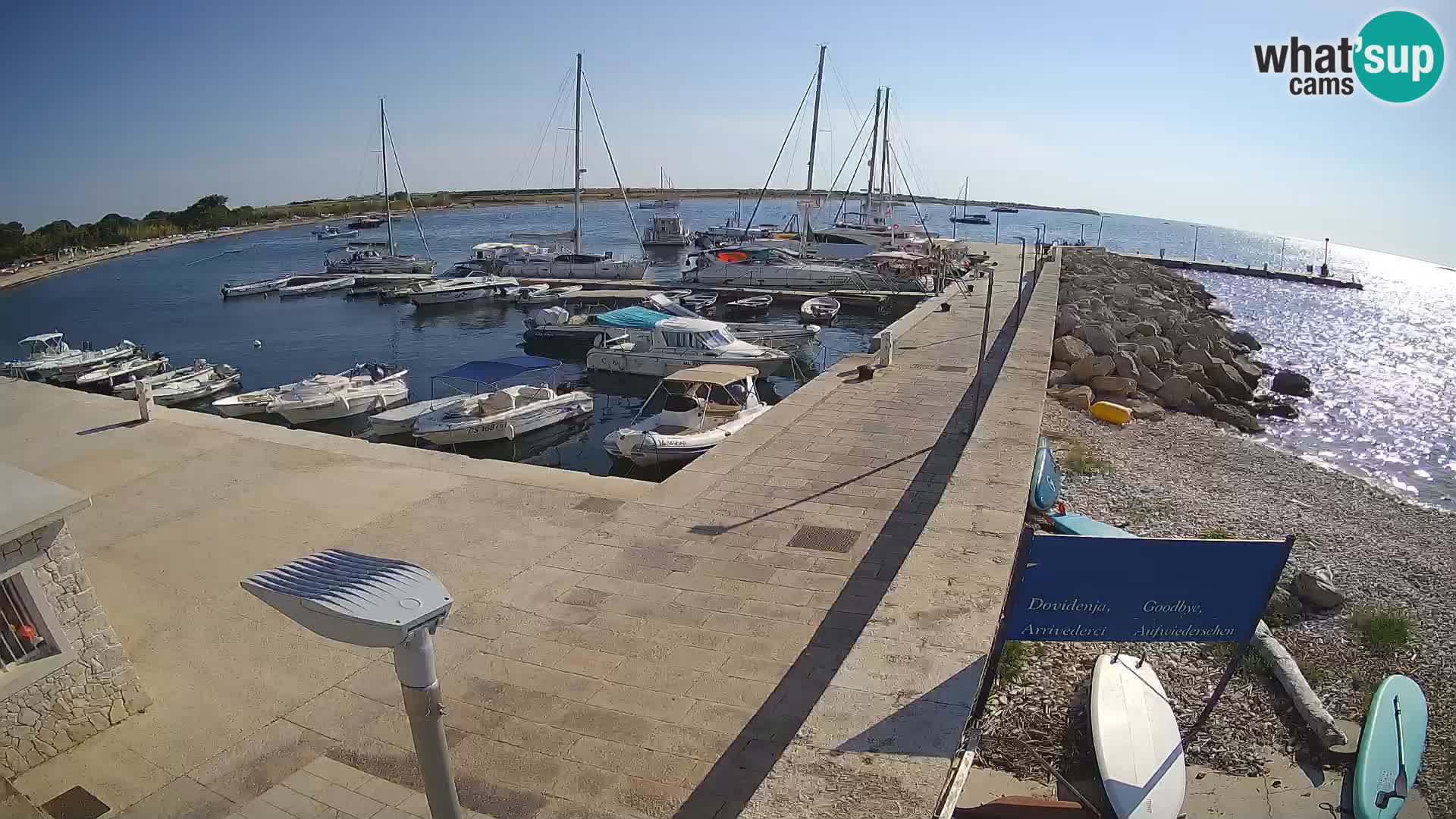 Webcam de l’île d’Unije – Explorez la beauté du joyau caché de la Croatie