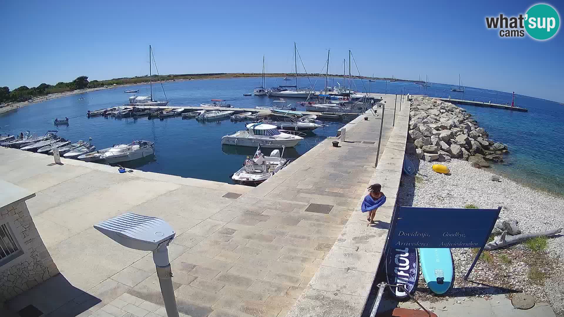 Webcam de l’île d’Unije – Explorez la beauté du joyau caché de la Croatie
