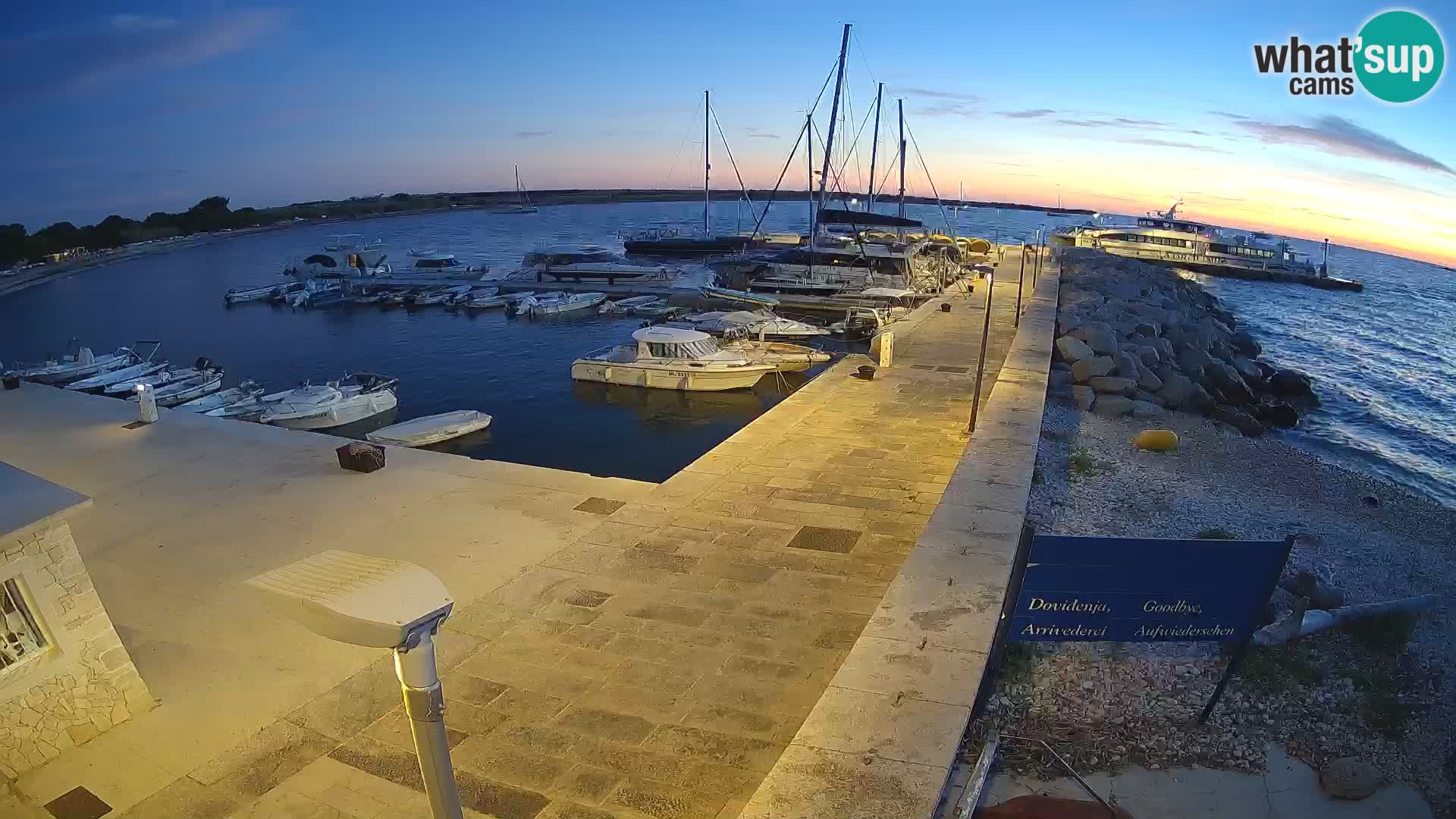 Webcam de l’île d’Unije – Explorez la beauté du joyau caché de la Croatie