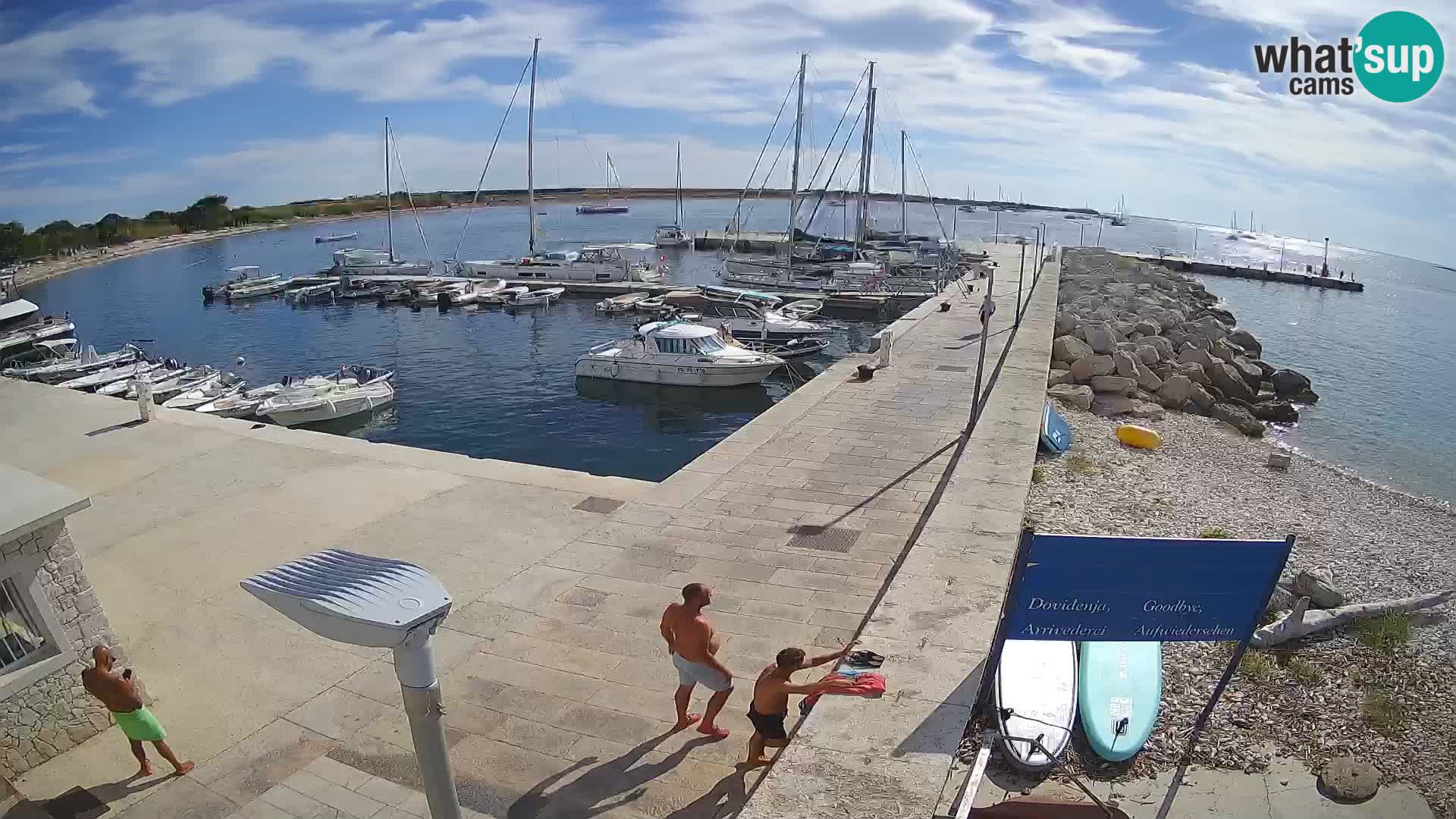 Webcam de l’île d’Unije – Explorez la beauté du joyau caché de la Croatie