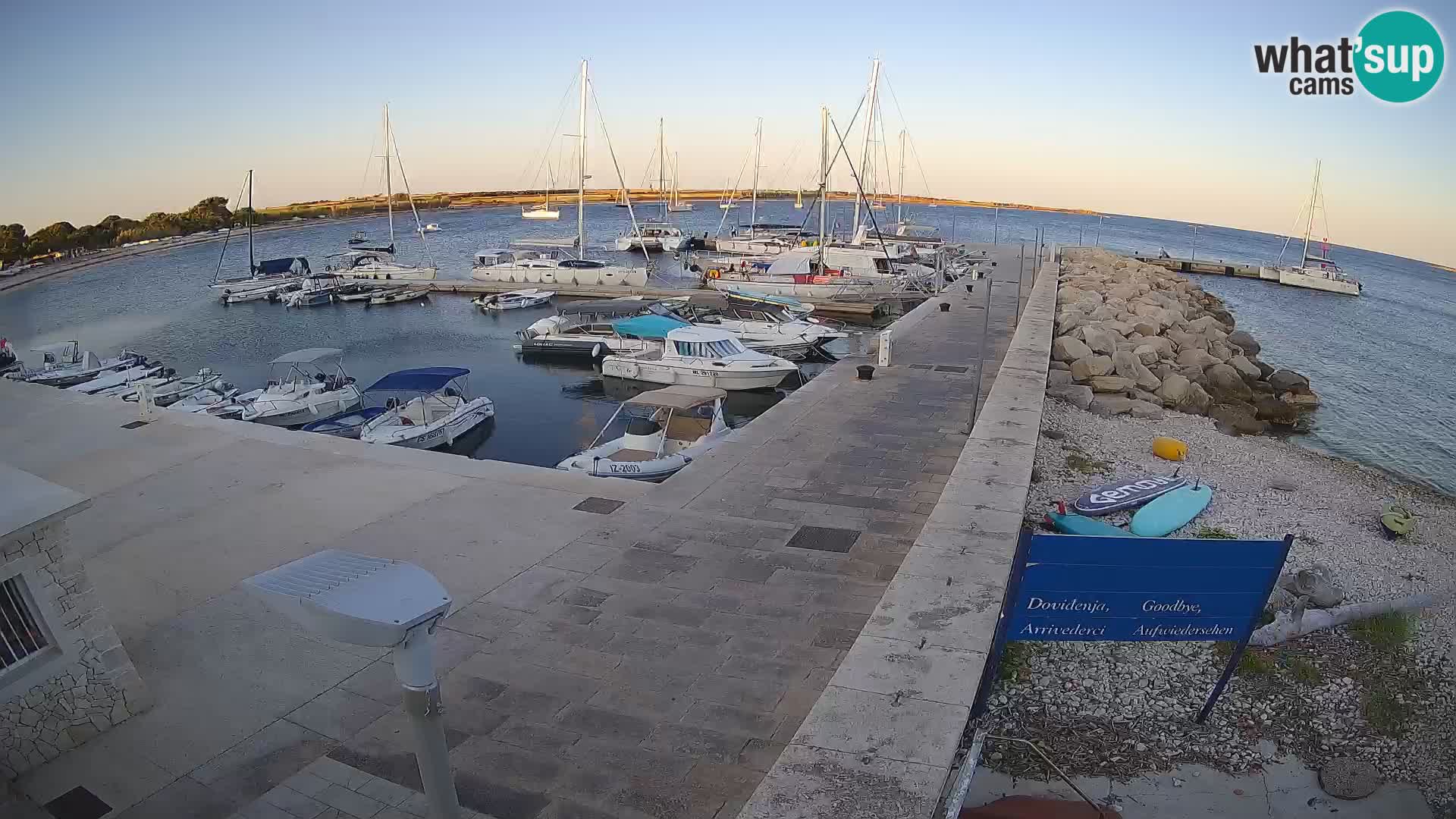 Webcam de l’île d’Unije – Explorez la beauté du joyau caché de la Croatie