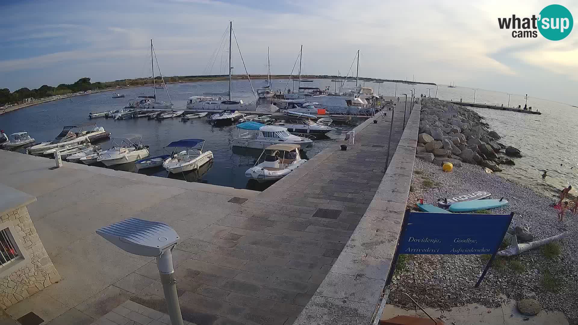 Webcam de l’île d’Unije – Explorez la beauté du joyau caché de la Croatie