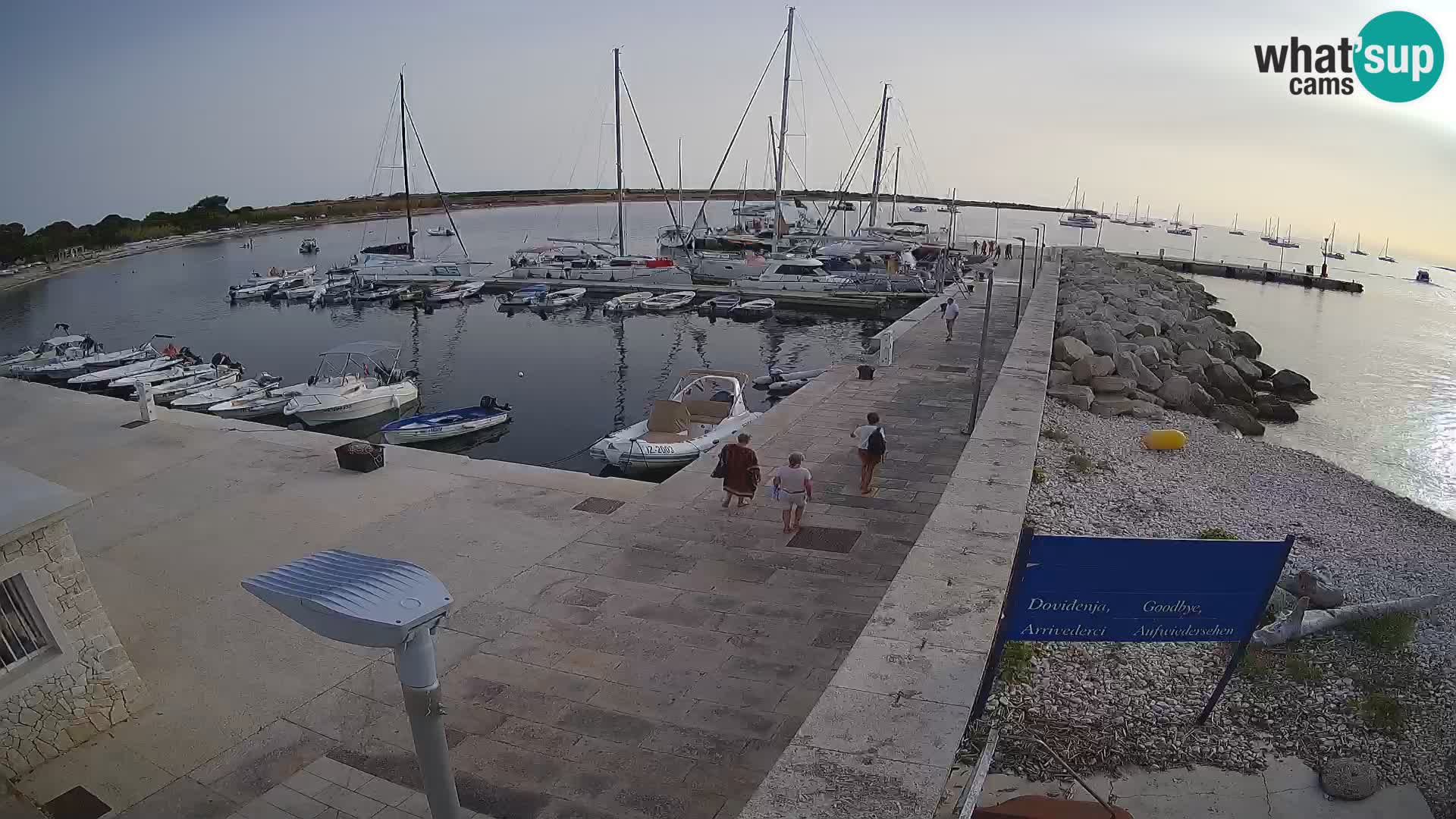 Webcam de l’île d’Unije – Explorez la beauté du joyau caché de la Croatie