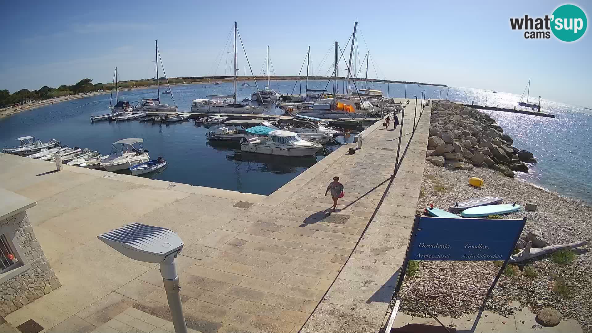 Webcam de l’île d’Unije – Explorez la beauté du joyau caché de la Croatie