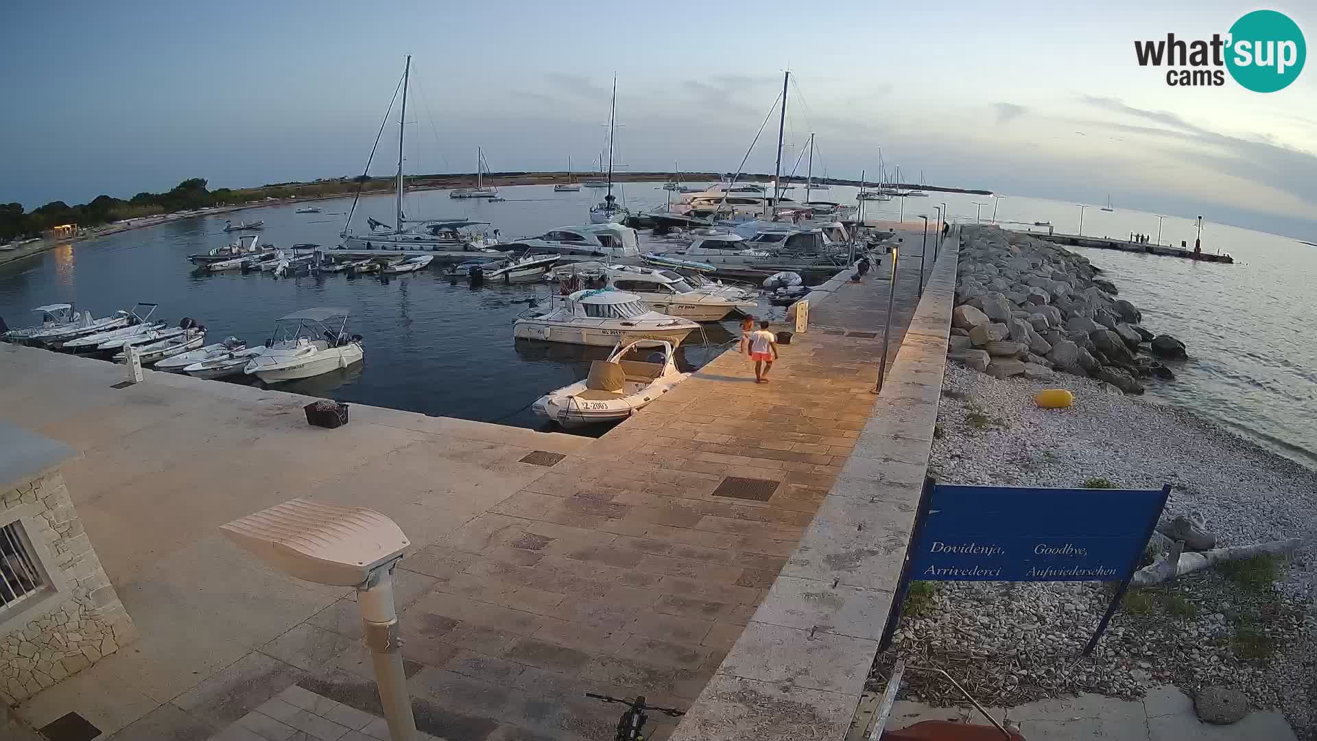 Webcam de l’île d’Unije – Explorez la beauté du joyau caché de la Croatie