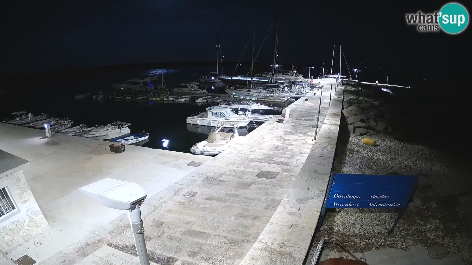 Webcam de l’île d’Unije – Explorez la beauté du joyau caché de la Croatie