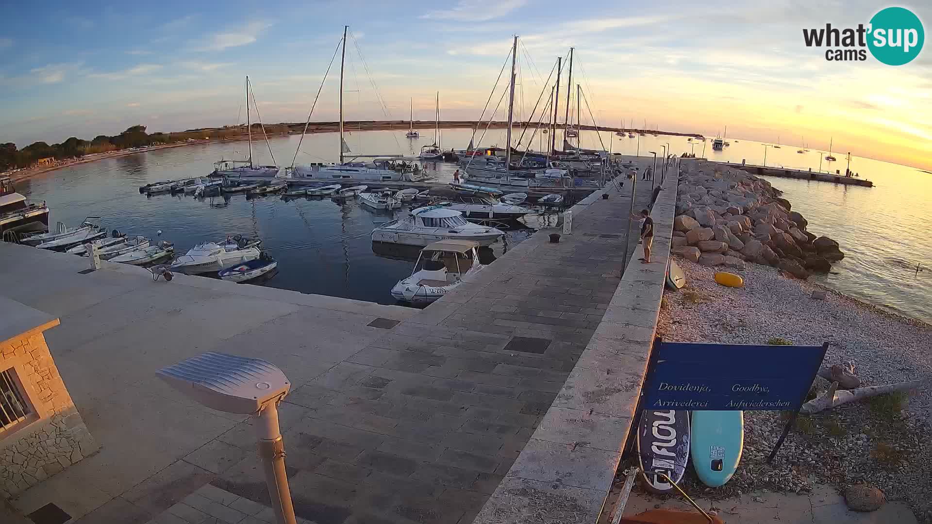 Webcam de l’île d’Unije – Explorez la beauté du joyau caché de la Croatie