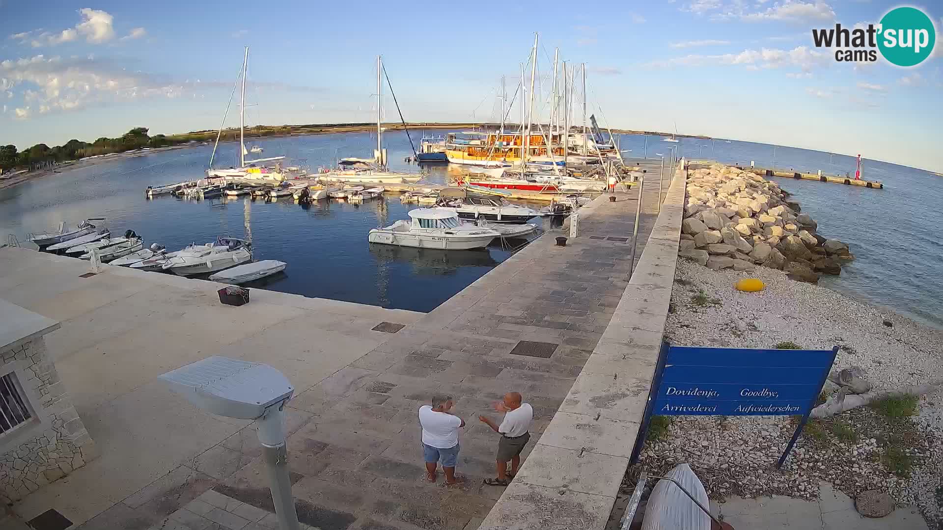 Webcam de l’île d’Unije – Explorez la beauté du joyau caché de la Croatie